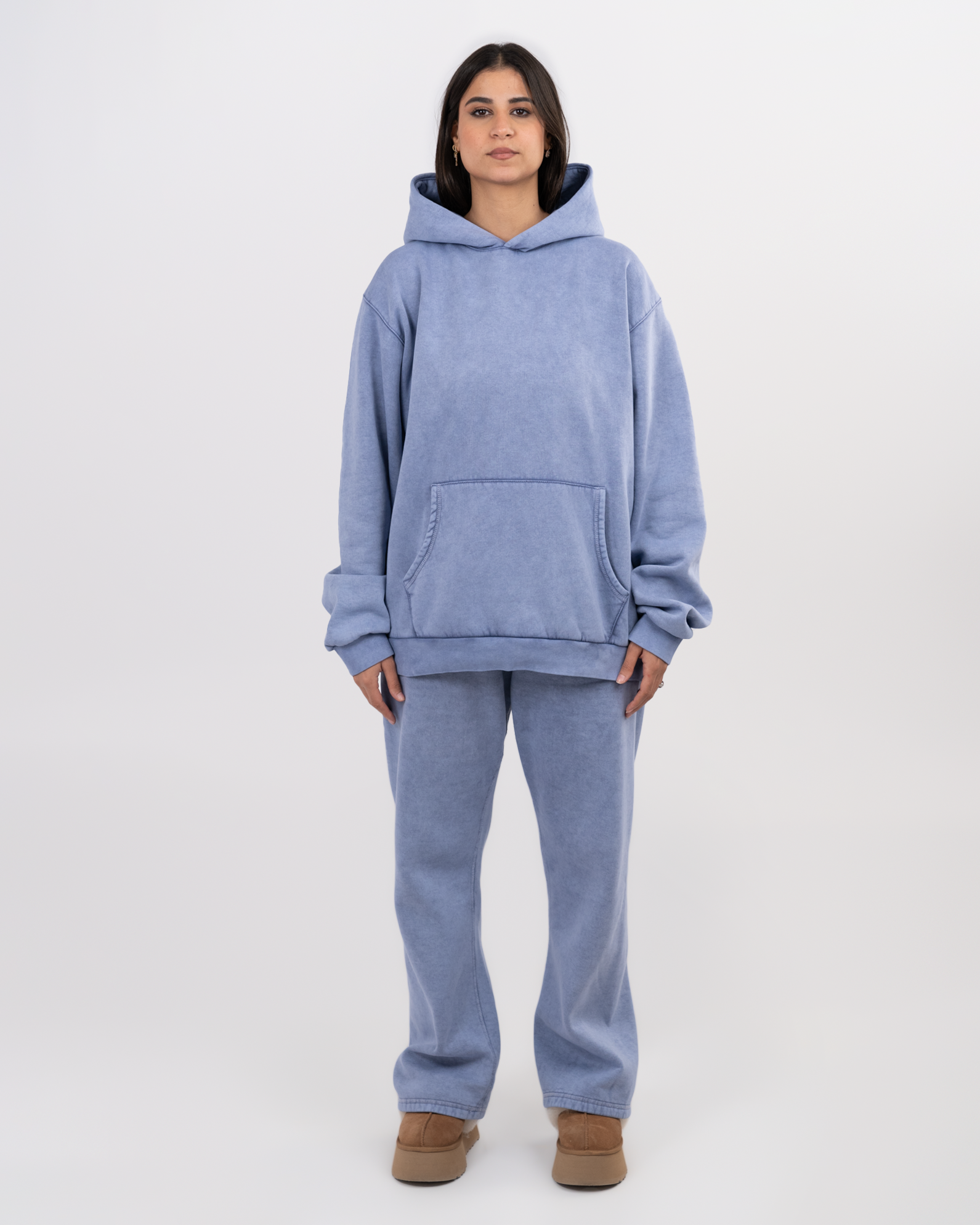 BASIC BLUE JEANS HOODIE