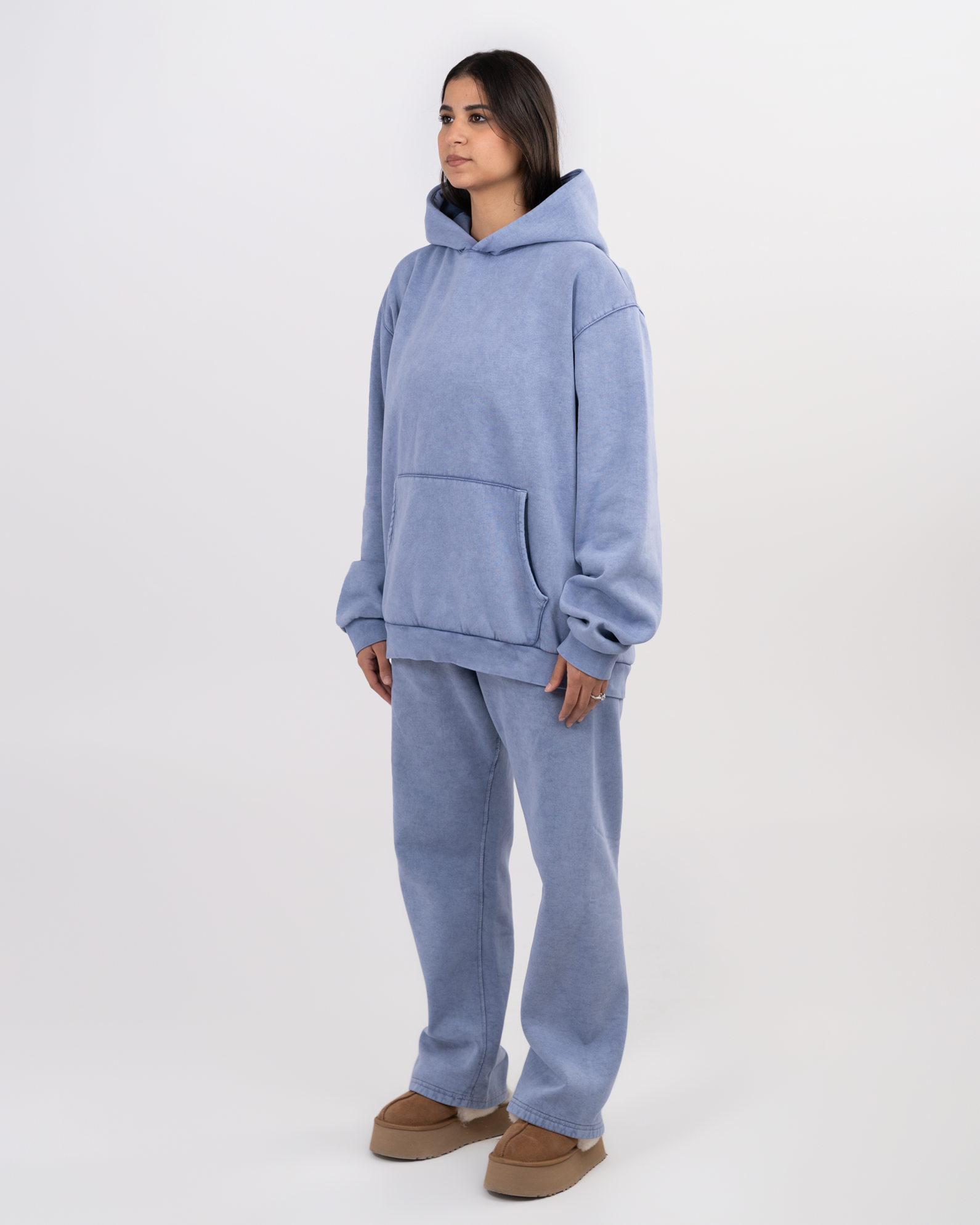BASIC BLUE JEANS HOODIE