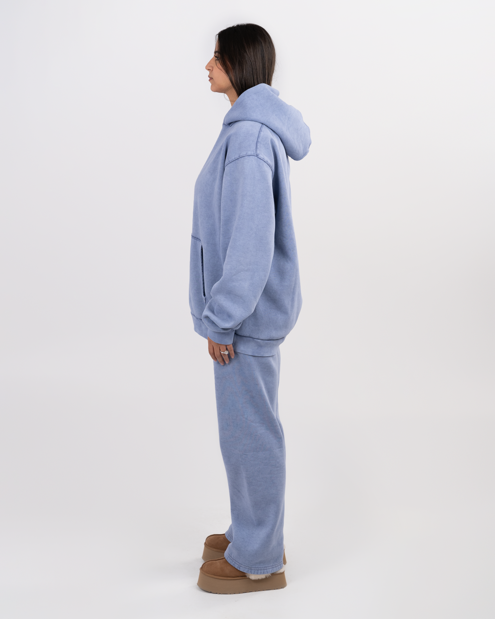 BASIC BLUE JEANS HOODIE