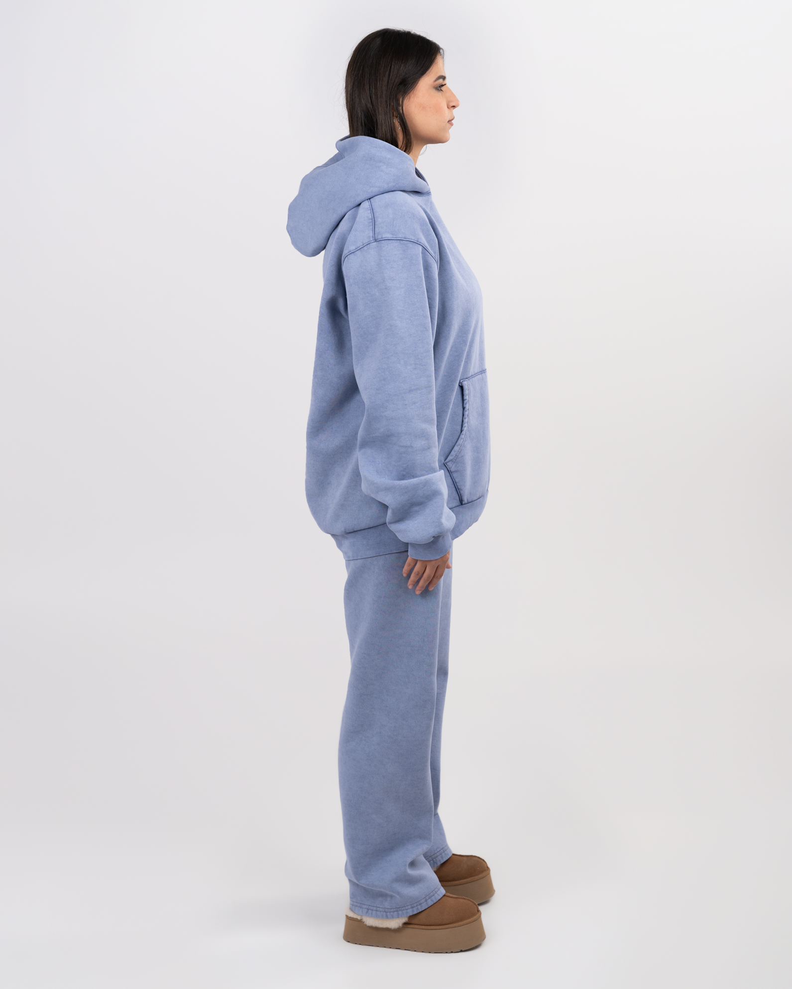 BASIC BLUE JEANS HOODIE