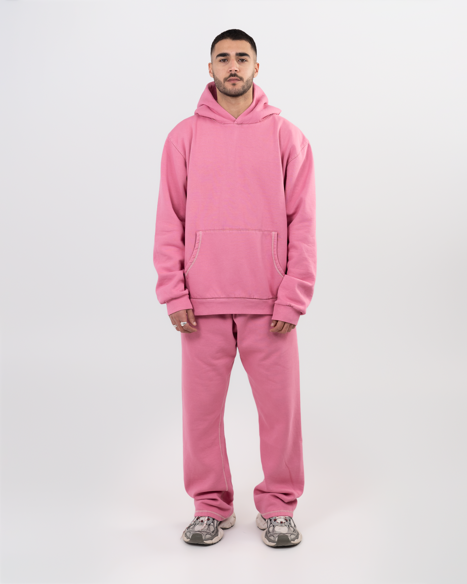 BASIC PINK HOODIE
