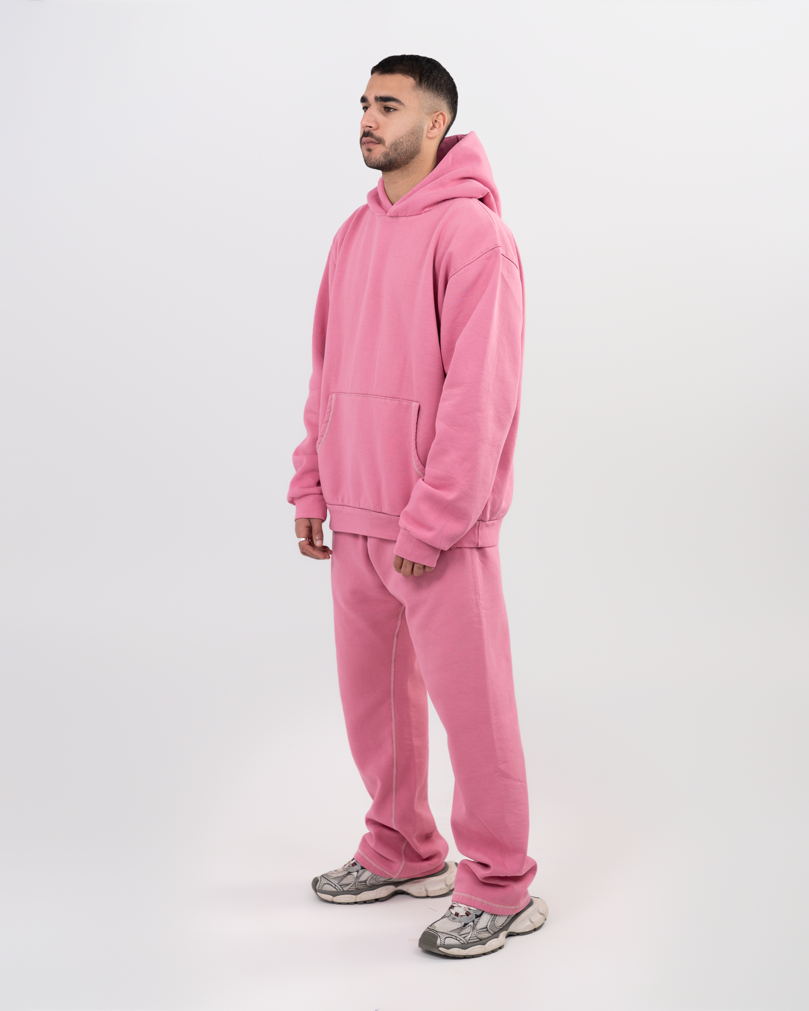 BASIC PINK HOODIE