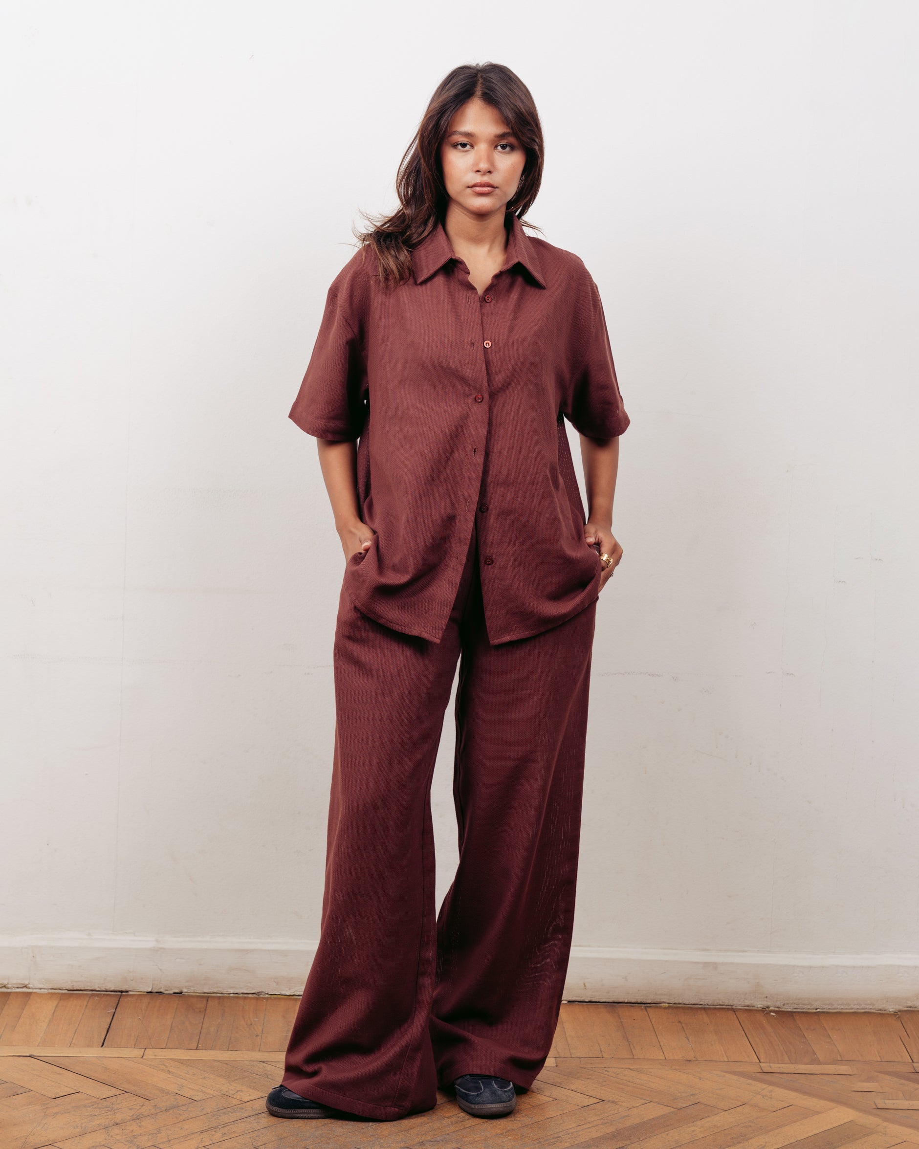 COPPER KNITTED SET