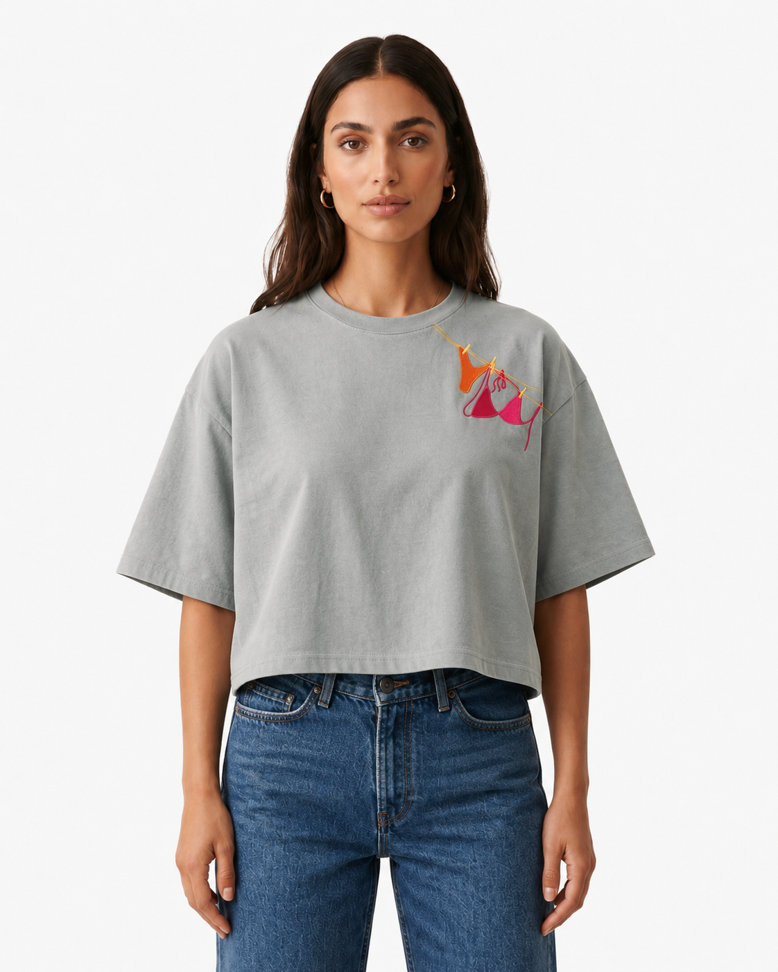 BIKINI OVERSIZED WASHED SHIRT