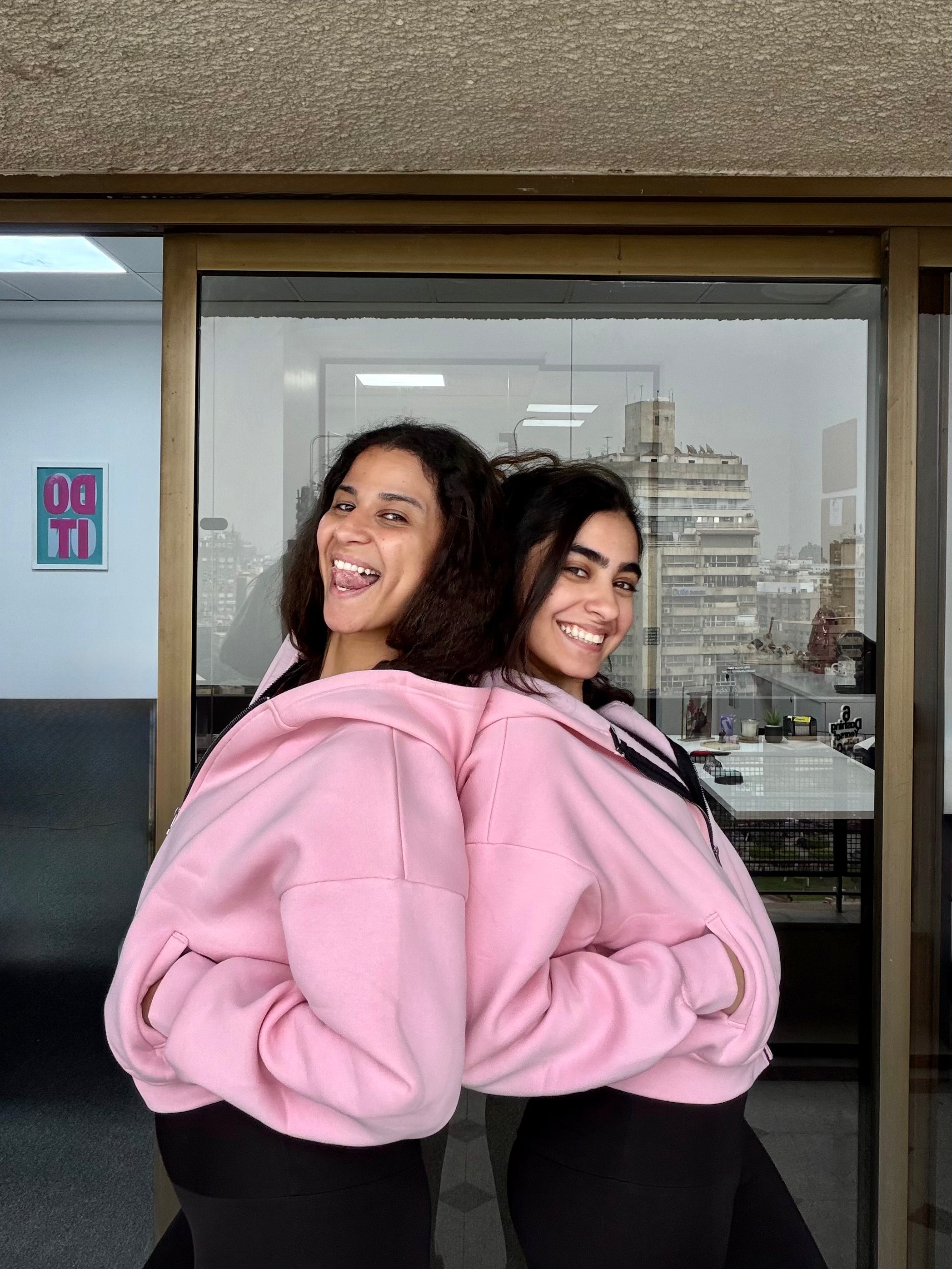 BUBBLEGUM PINK CROPPED JACKET