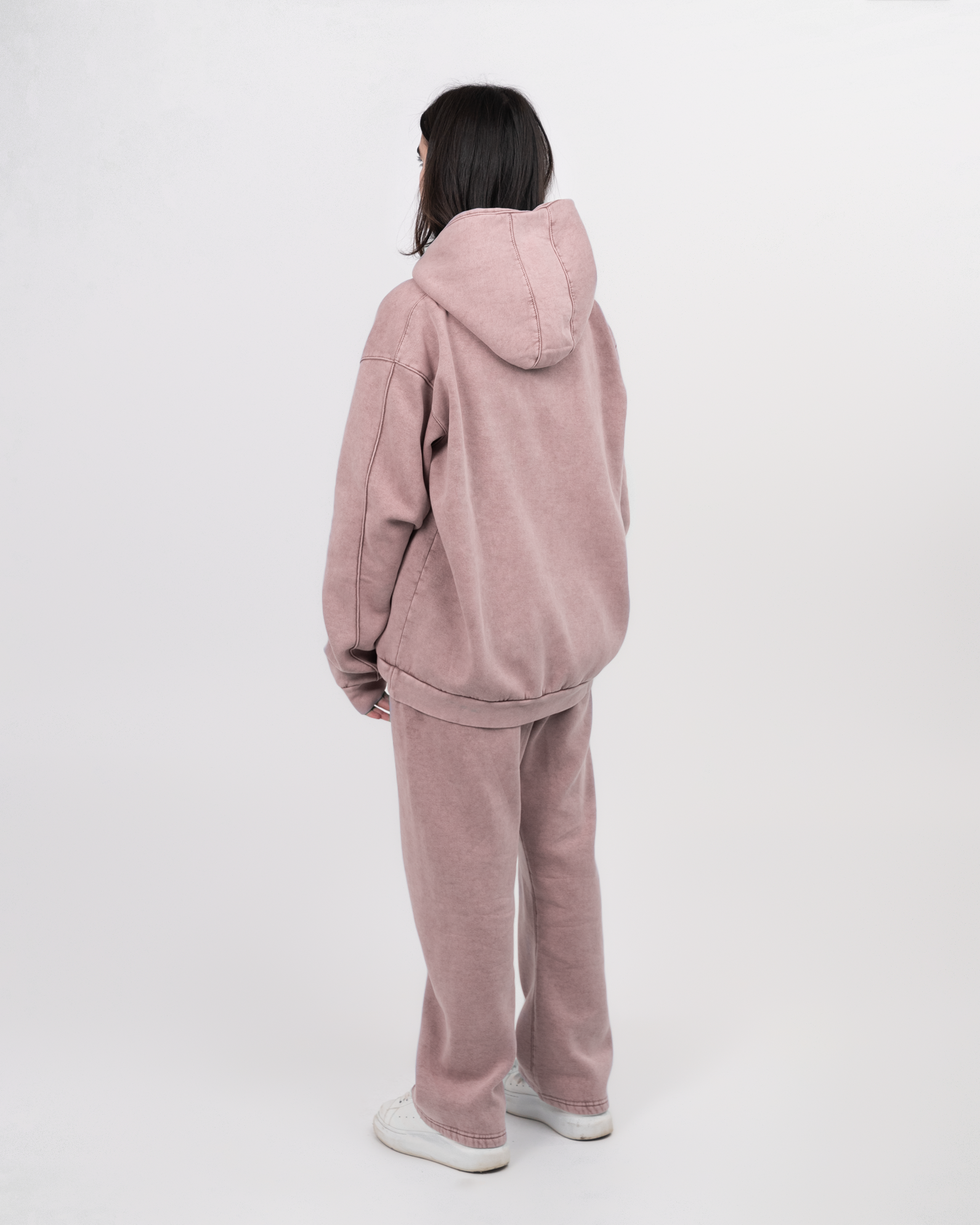 STITCHED BLUSH SWEATPANTS