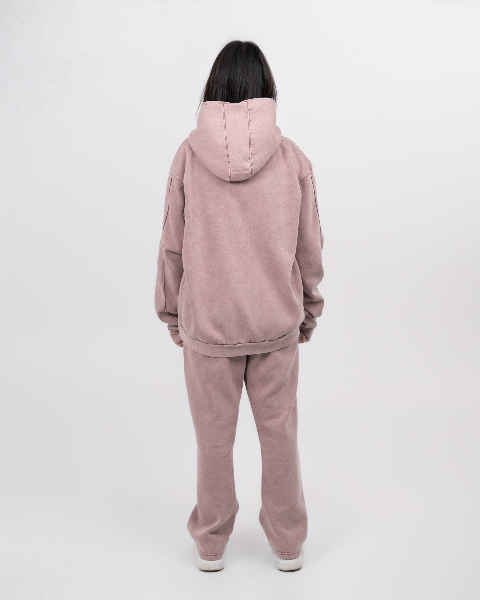 STITCHED BLUSH SWEATPANTS