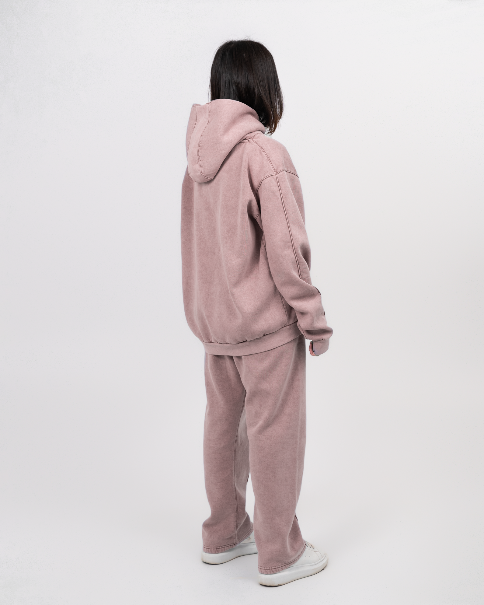 STITCHED BLUSH SWEATPANTS