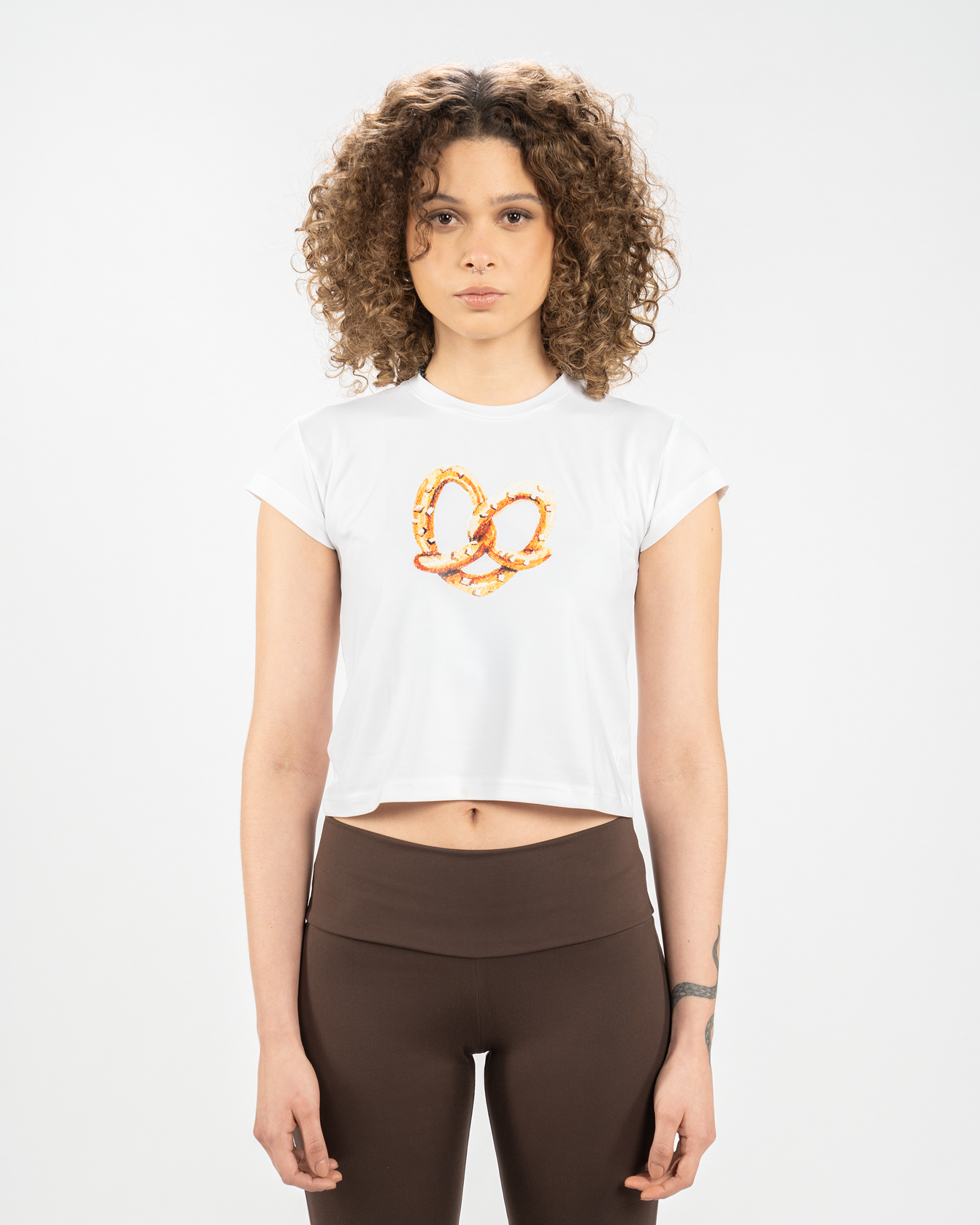 PRETZEL HEART GRAPHIC BABY T-SHIRT