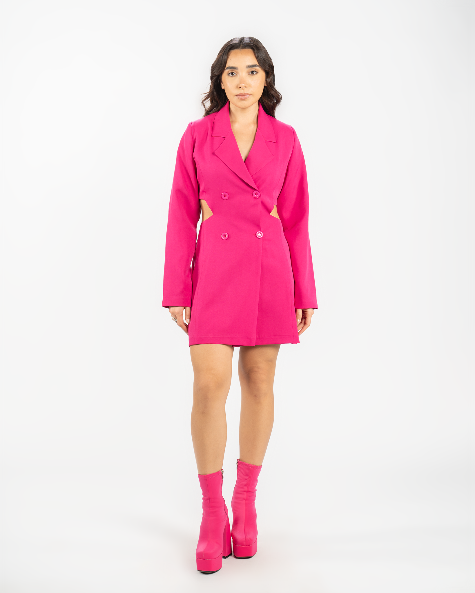 JANE CUT-OUT BLAZER DRESS