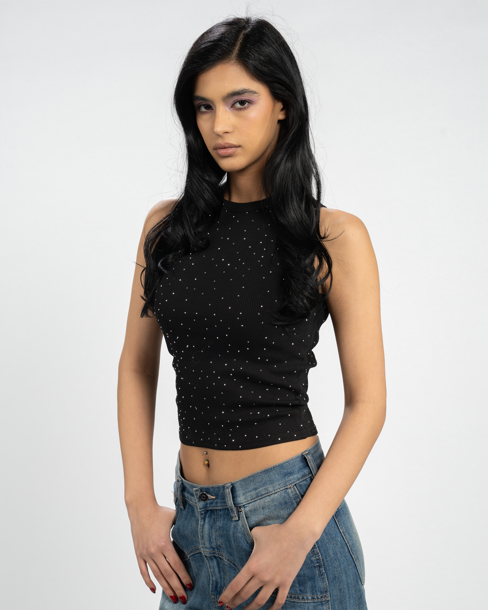 FROSTED TANK TOPS