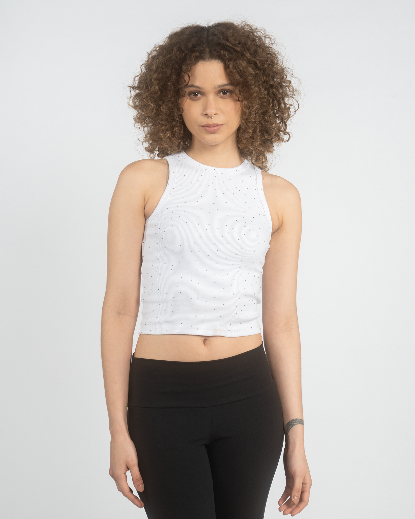 FROSTED TANK TOPS