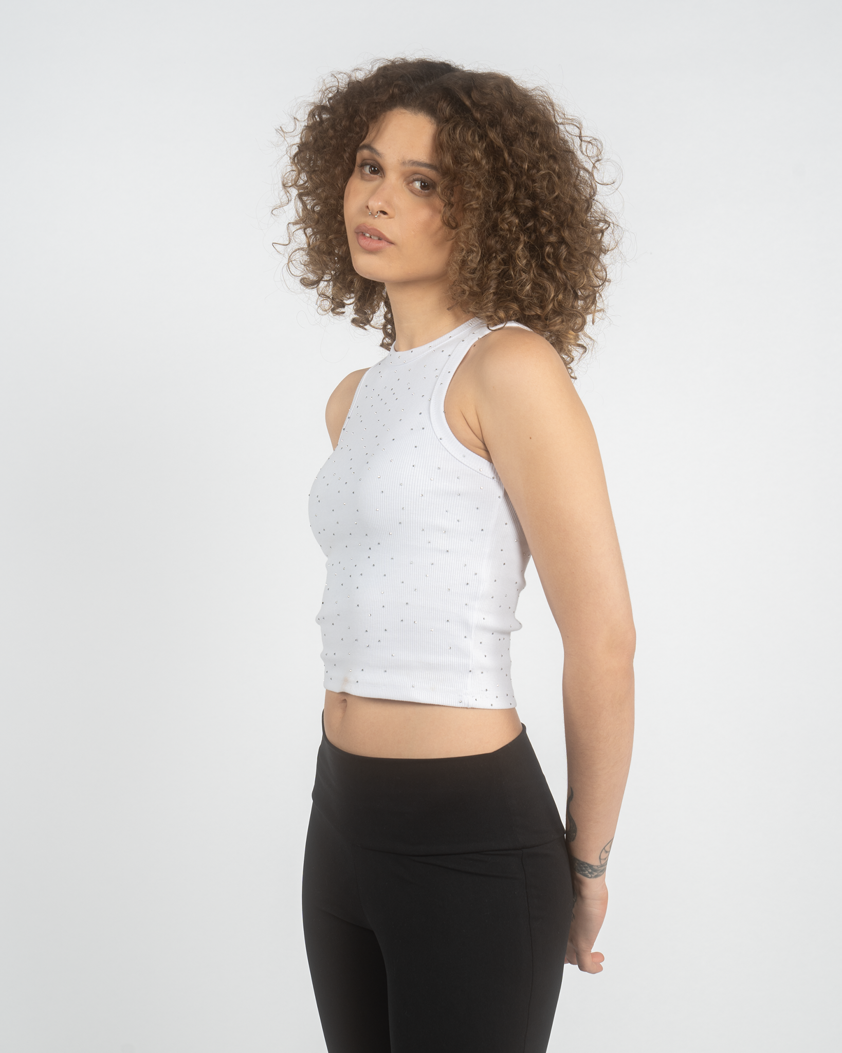 FROSTED TANK TOPS