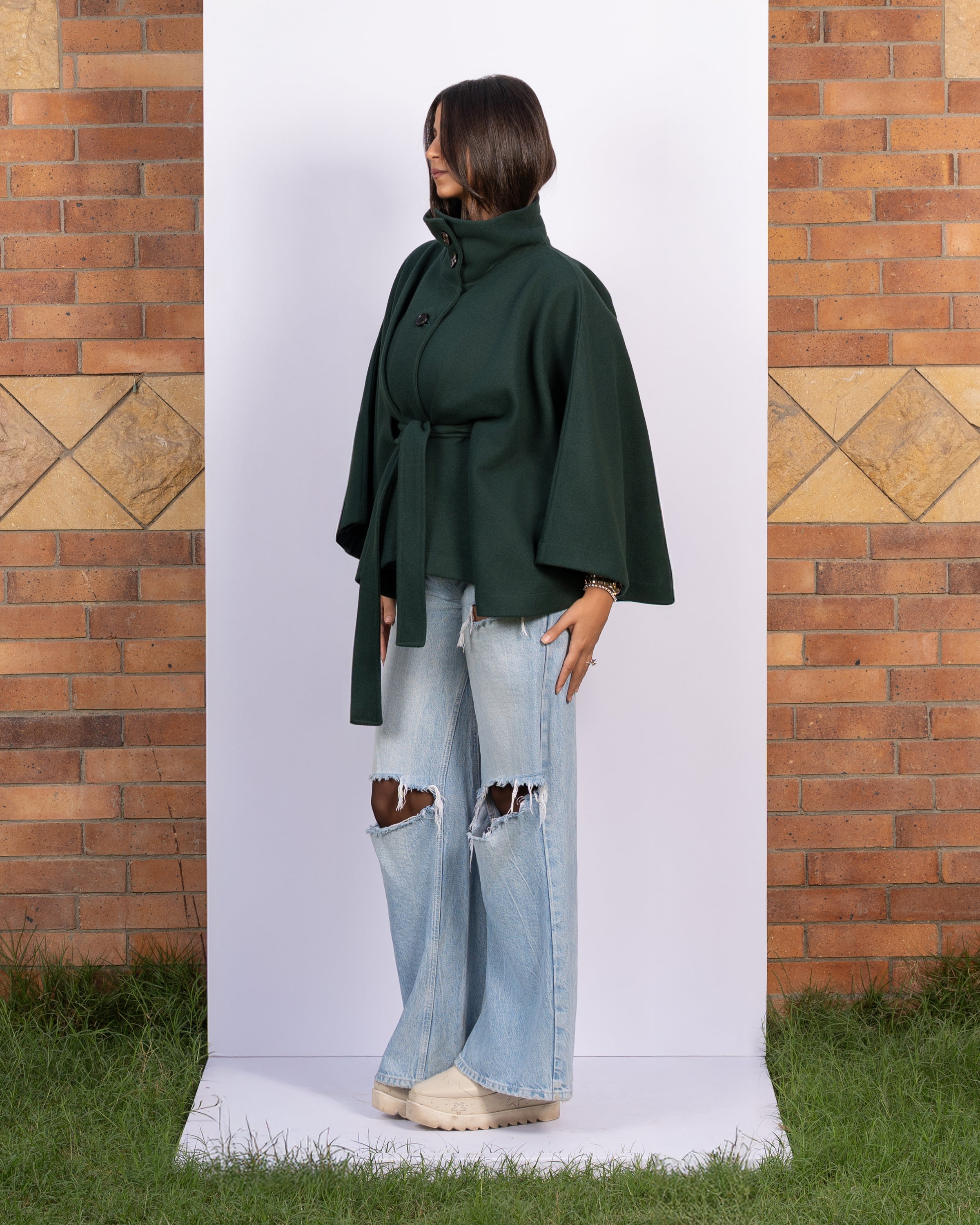 THE CAPE NEW EDITION - FOREST GREEN