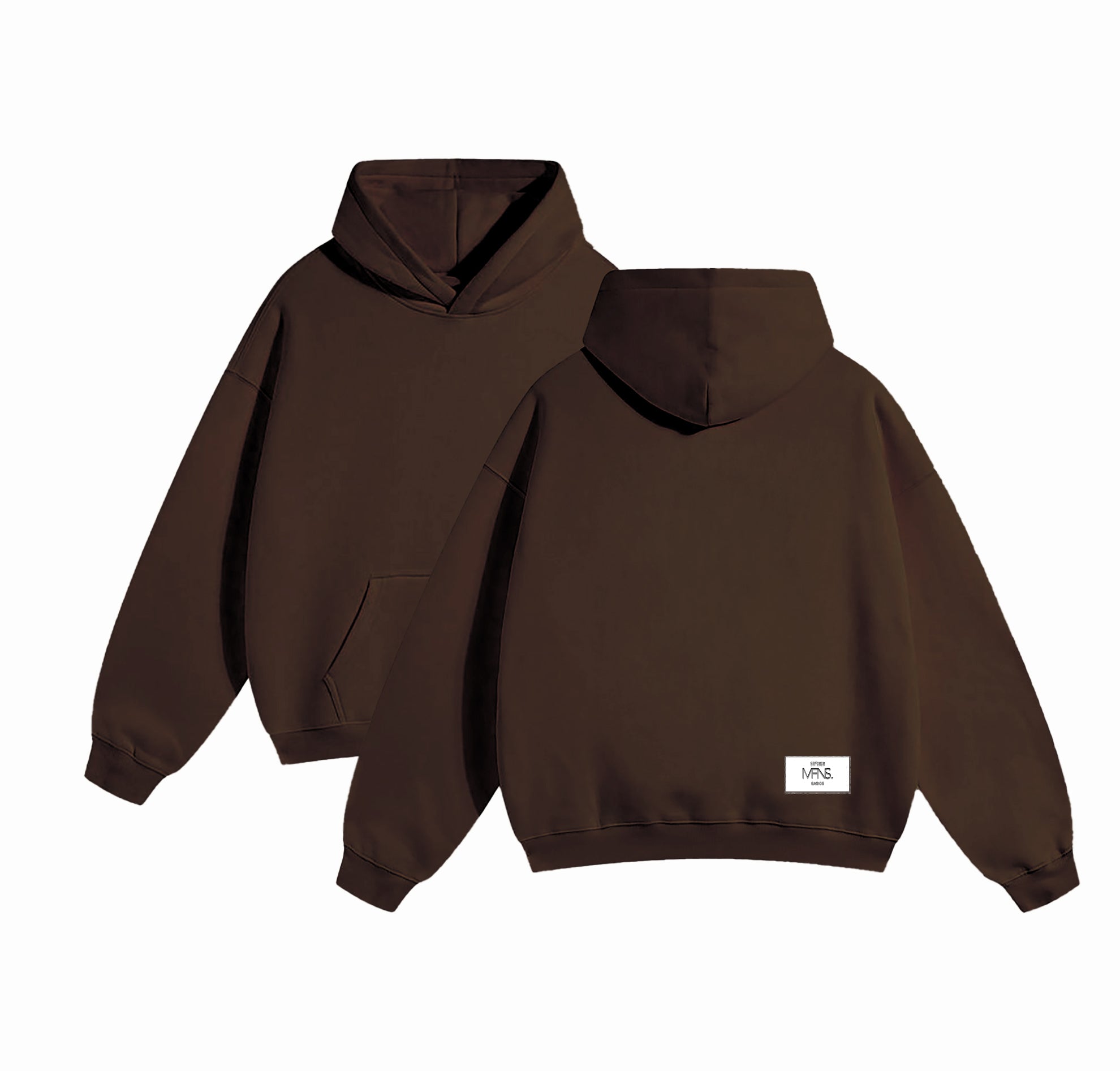 CLOUD HOODIE - CHOCOLATE BROWN
