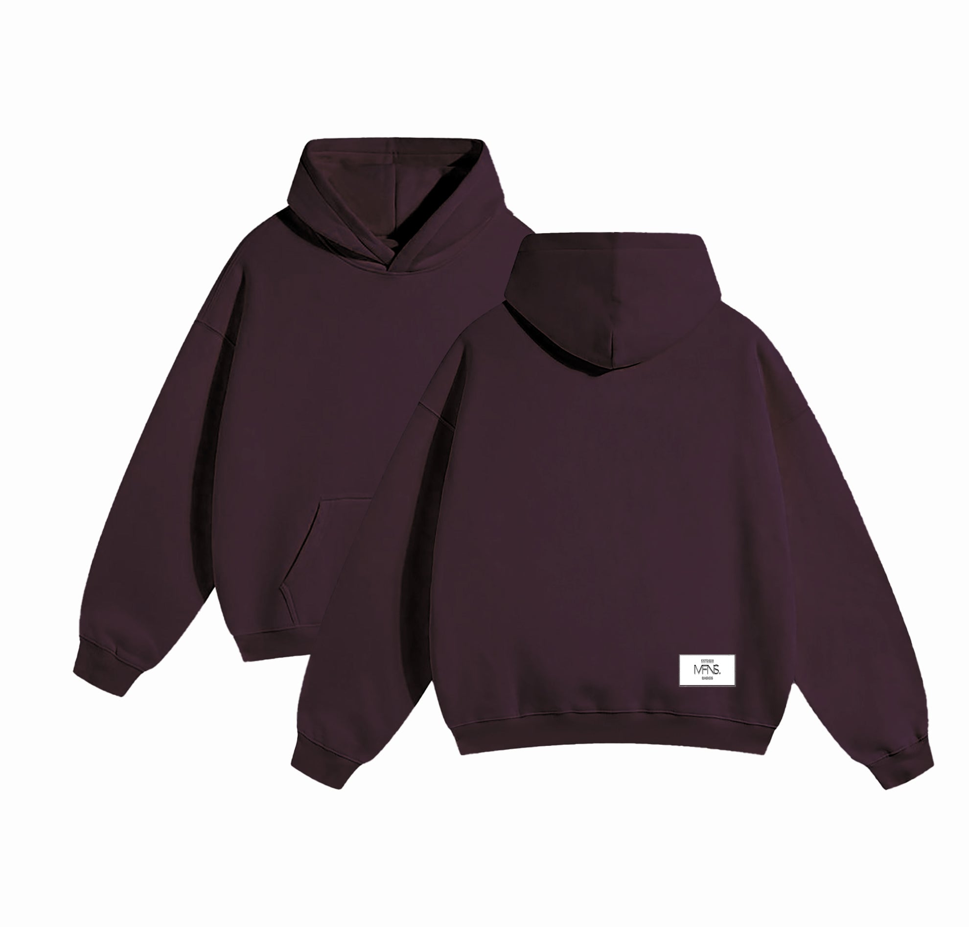 CLOUD HOODIE - BURGUNDY
