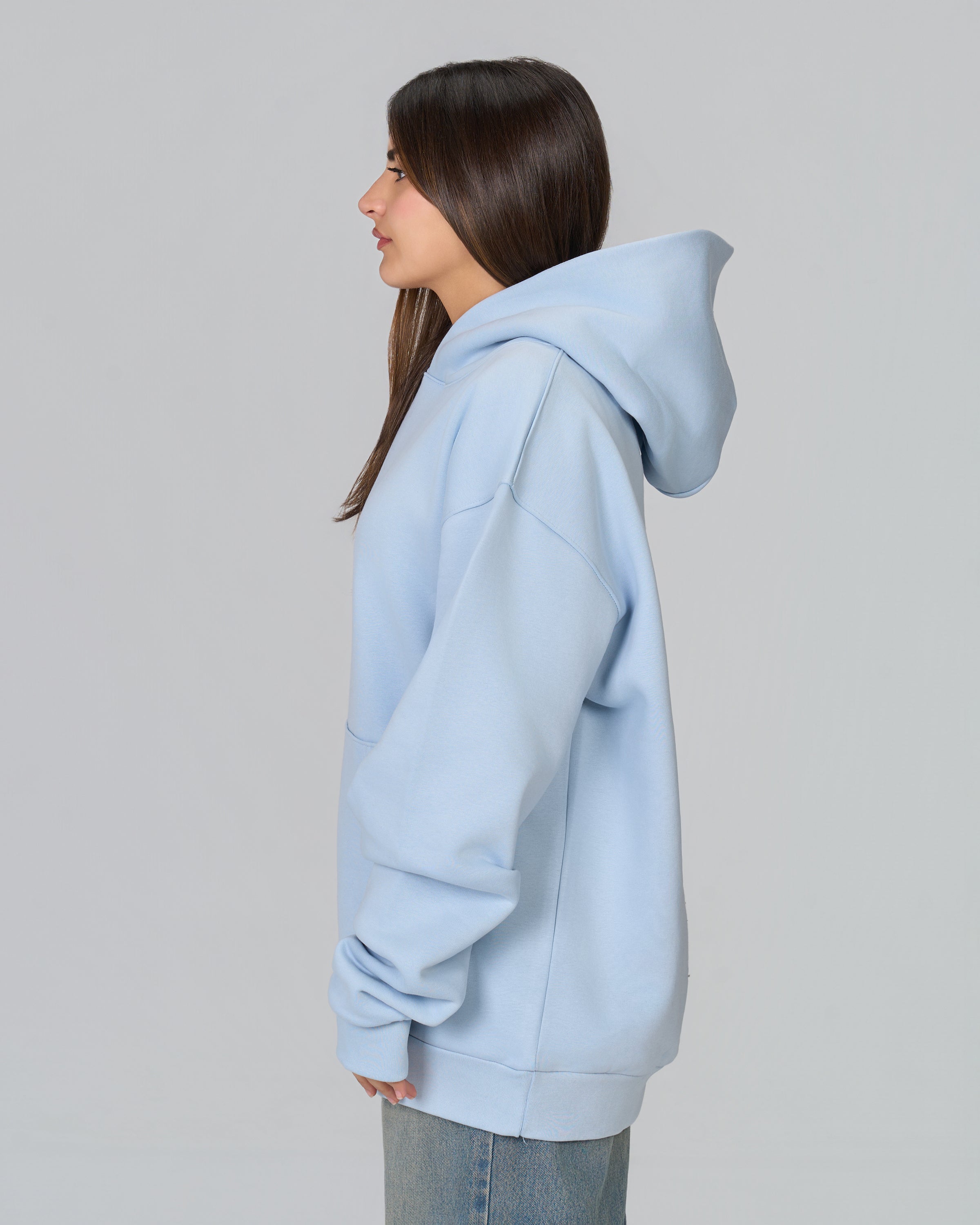 CLOUD HOODIE- BABY BLUE
