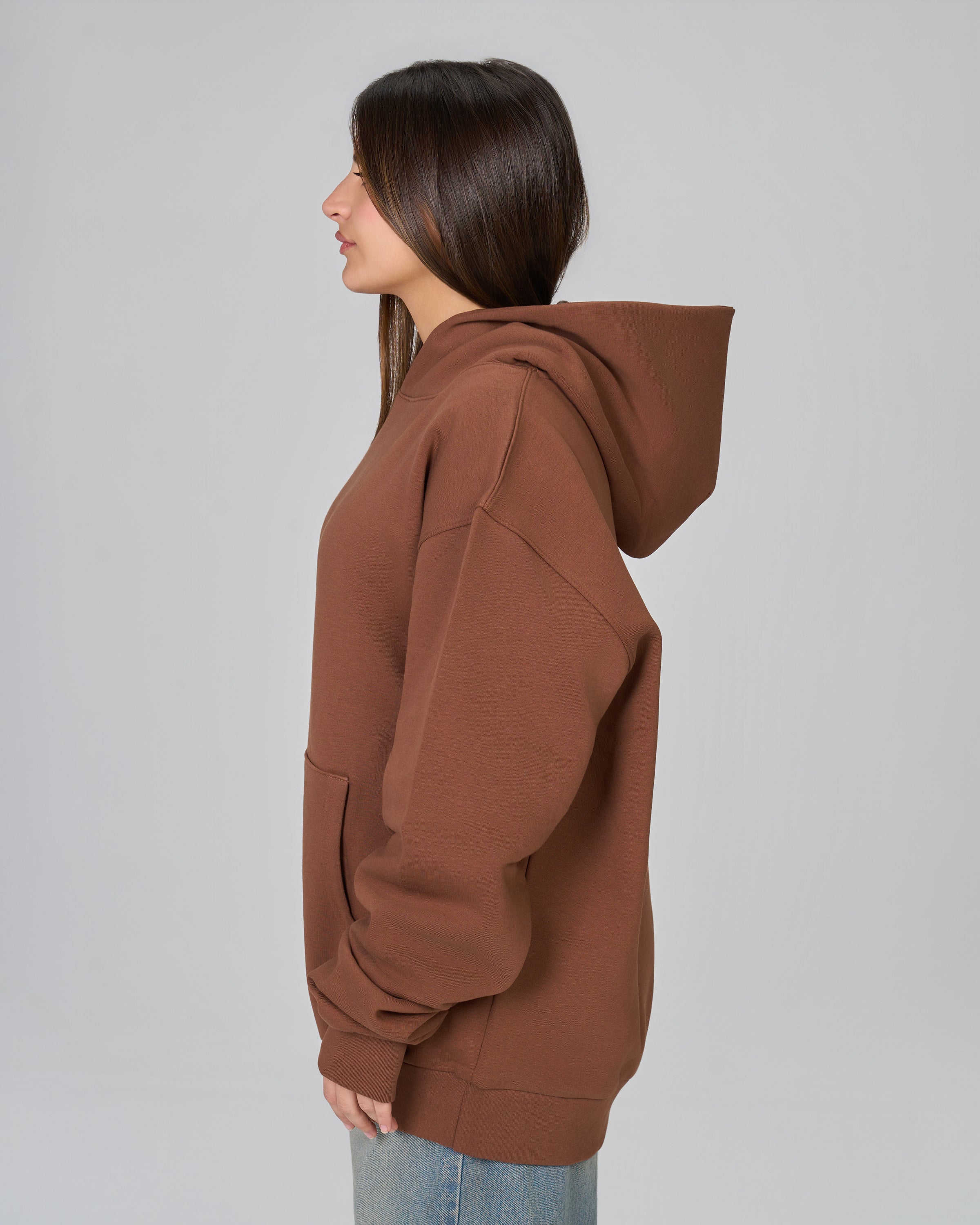 CLOUD HOODIE - BROWN
