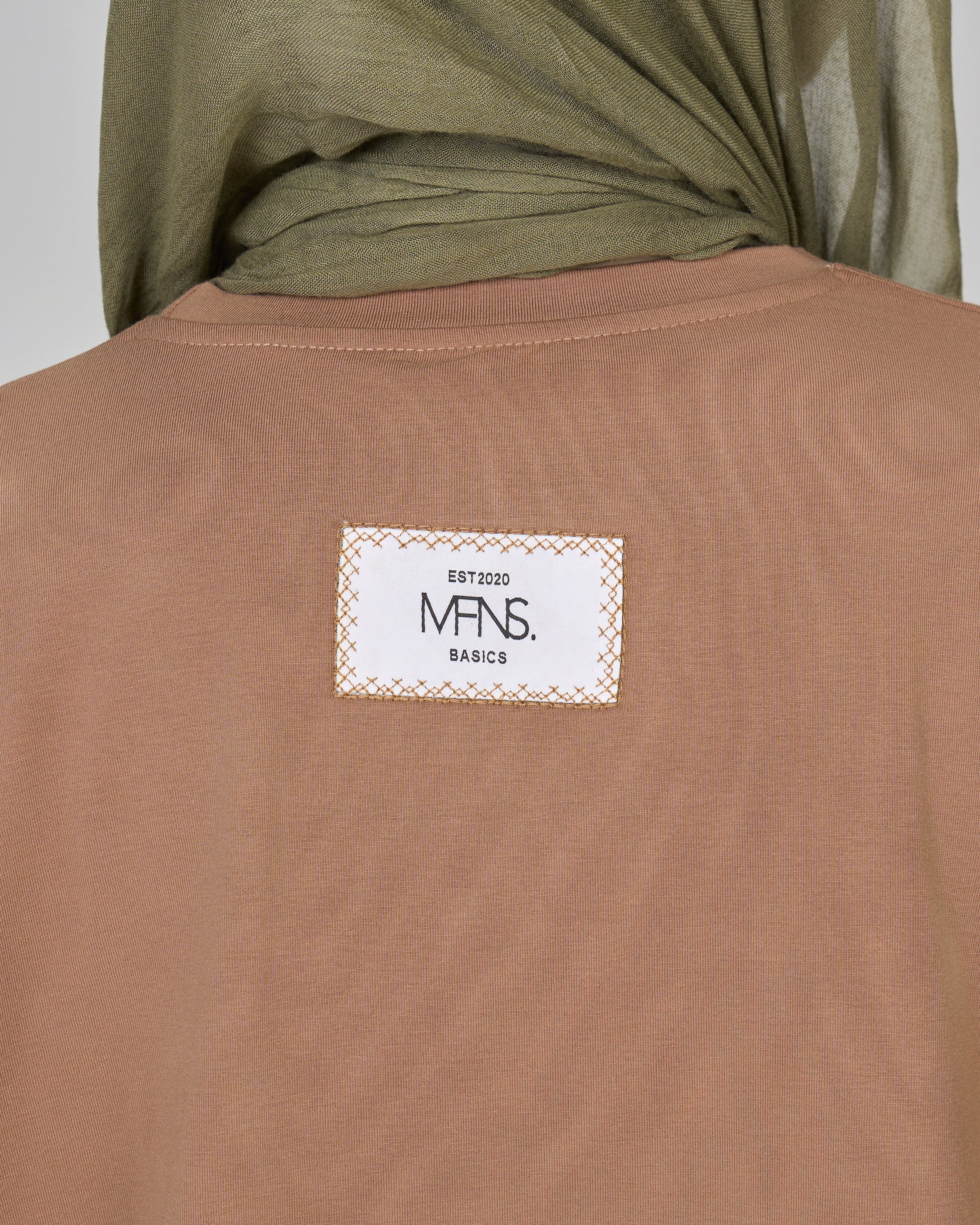 BASIC LONG SLEEVES SHIRT - BROWN