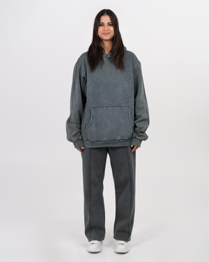 STITCHED OLIVE HOODIE