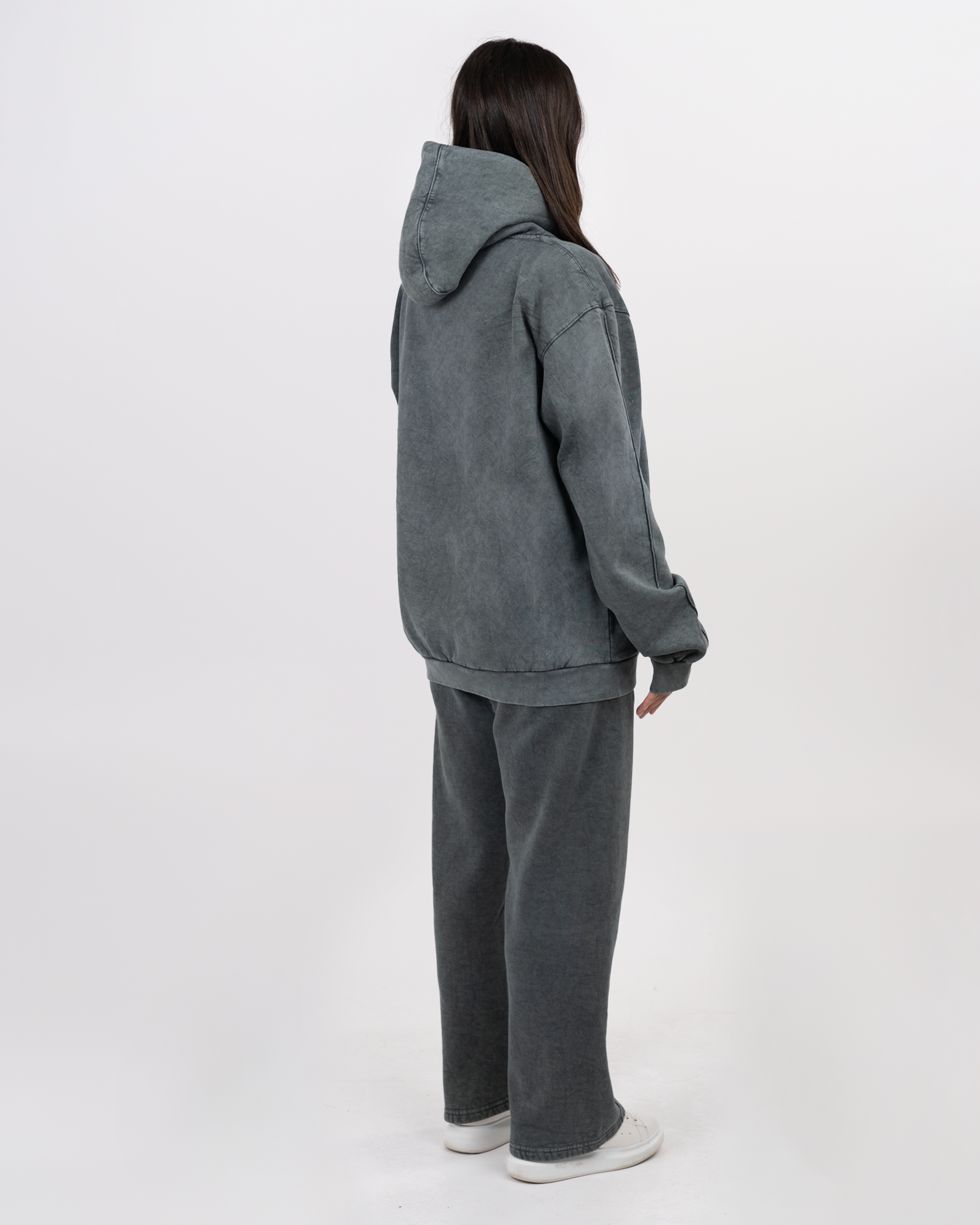 STITCHED OLIVE HOODIE