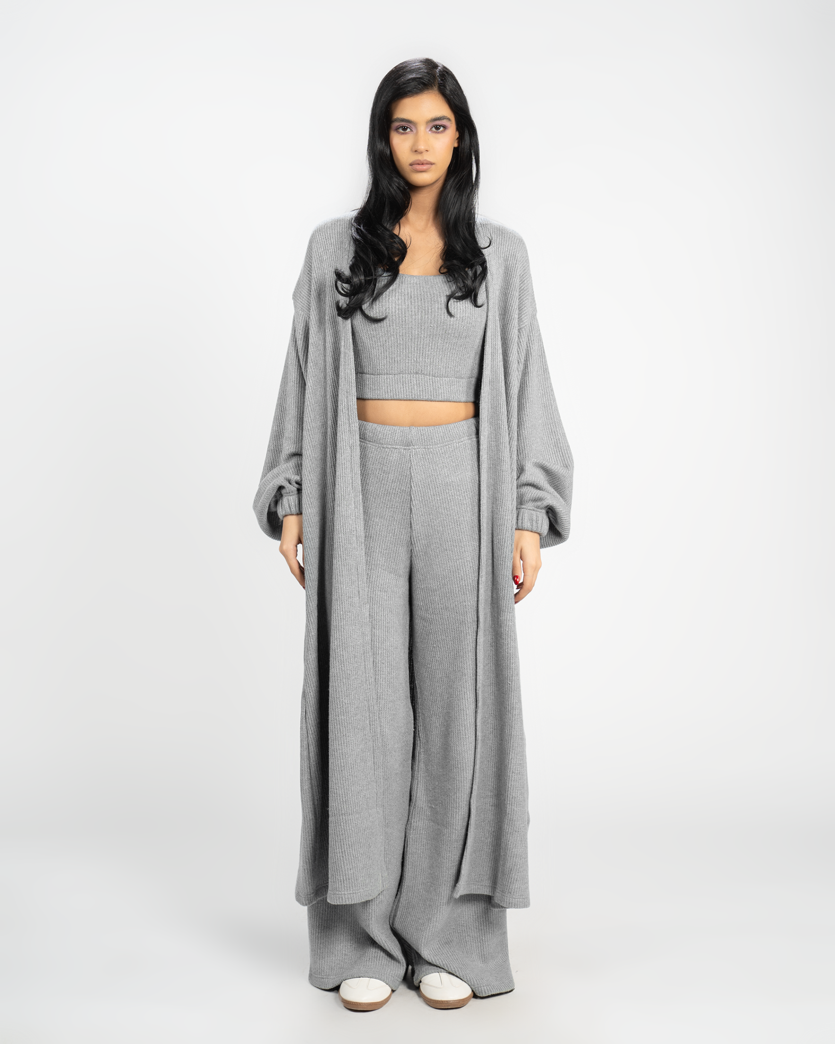 GREY OFF-DUTY 3 PIECE LOUNGE SET