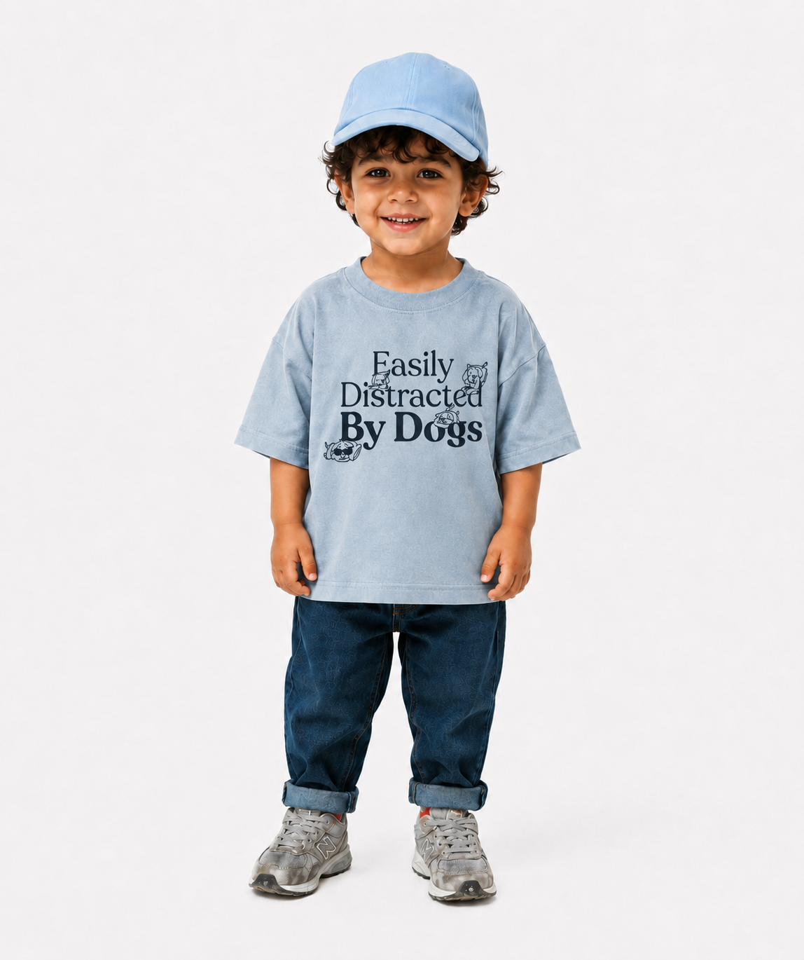 EASILY DISTRACTED WASHED - KIDS