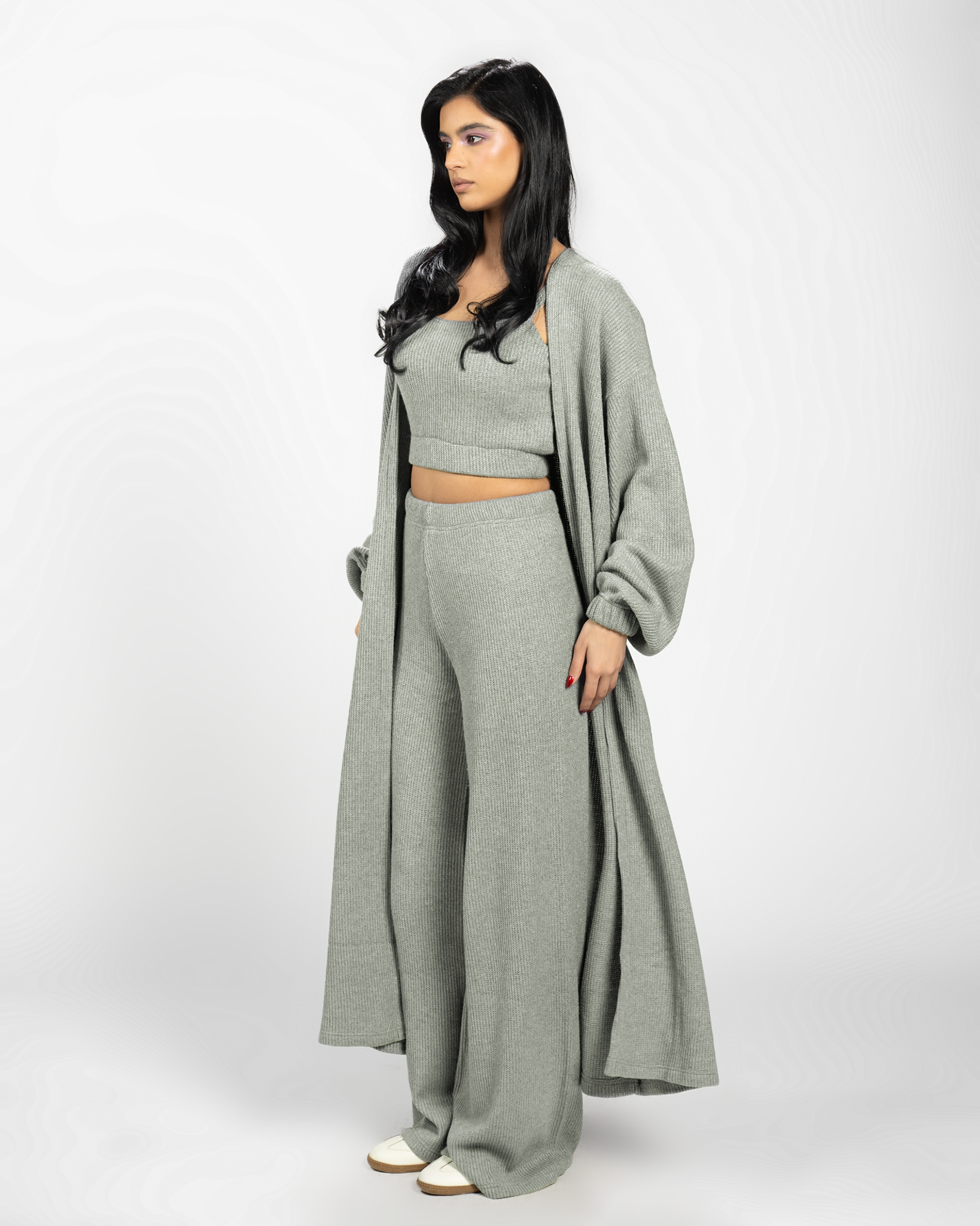 OLIVE OFF-DUTY 3 PIECE LOUNGE SET