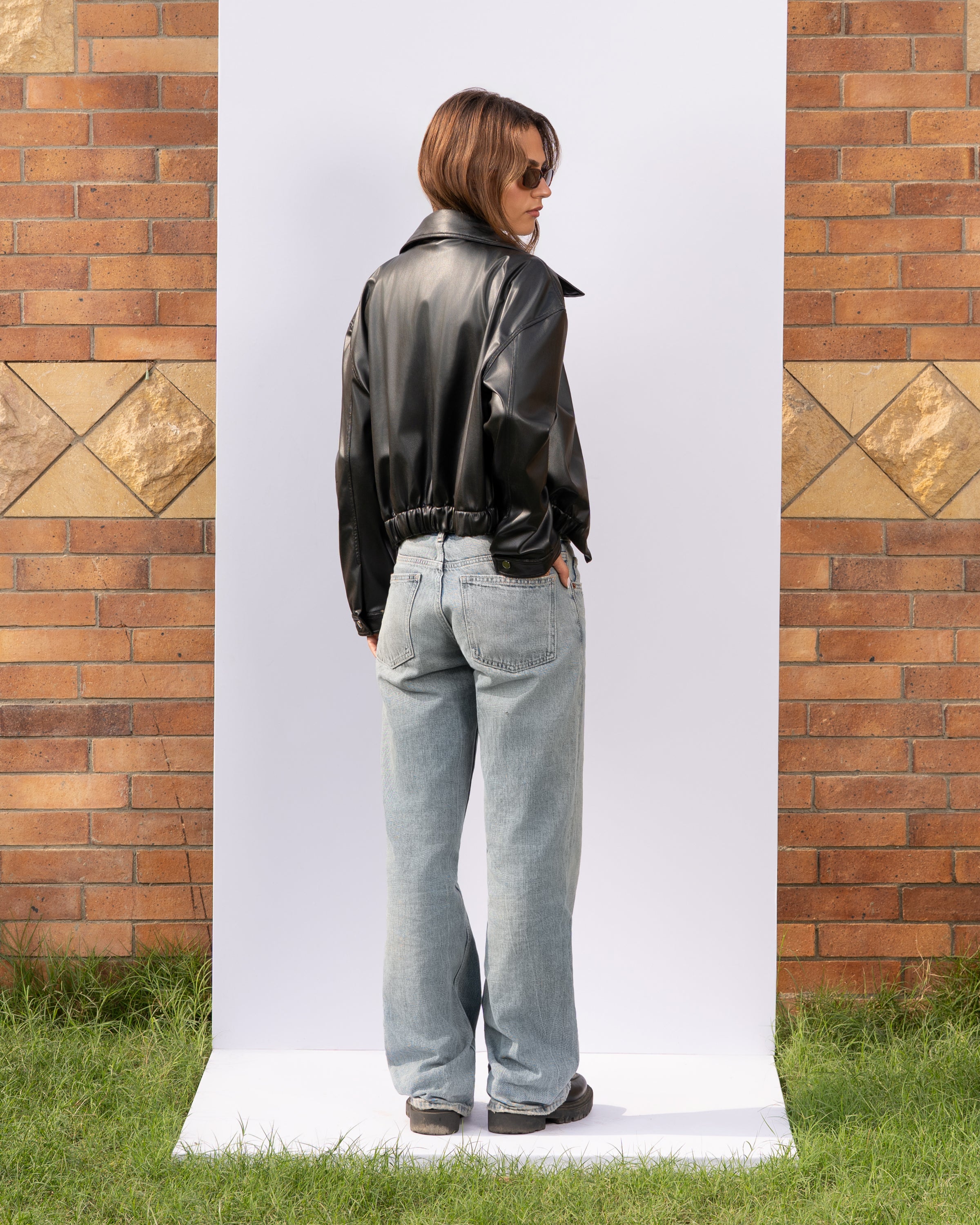 THE EVERYDAY LEATHER JACKET - BLACK