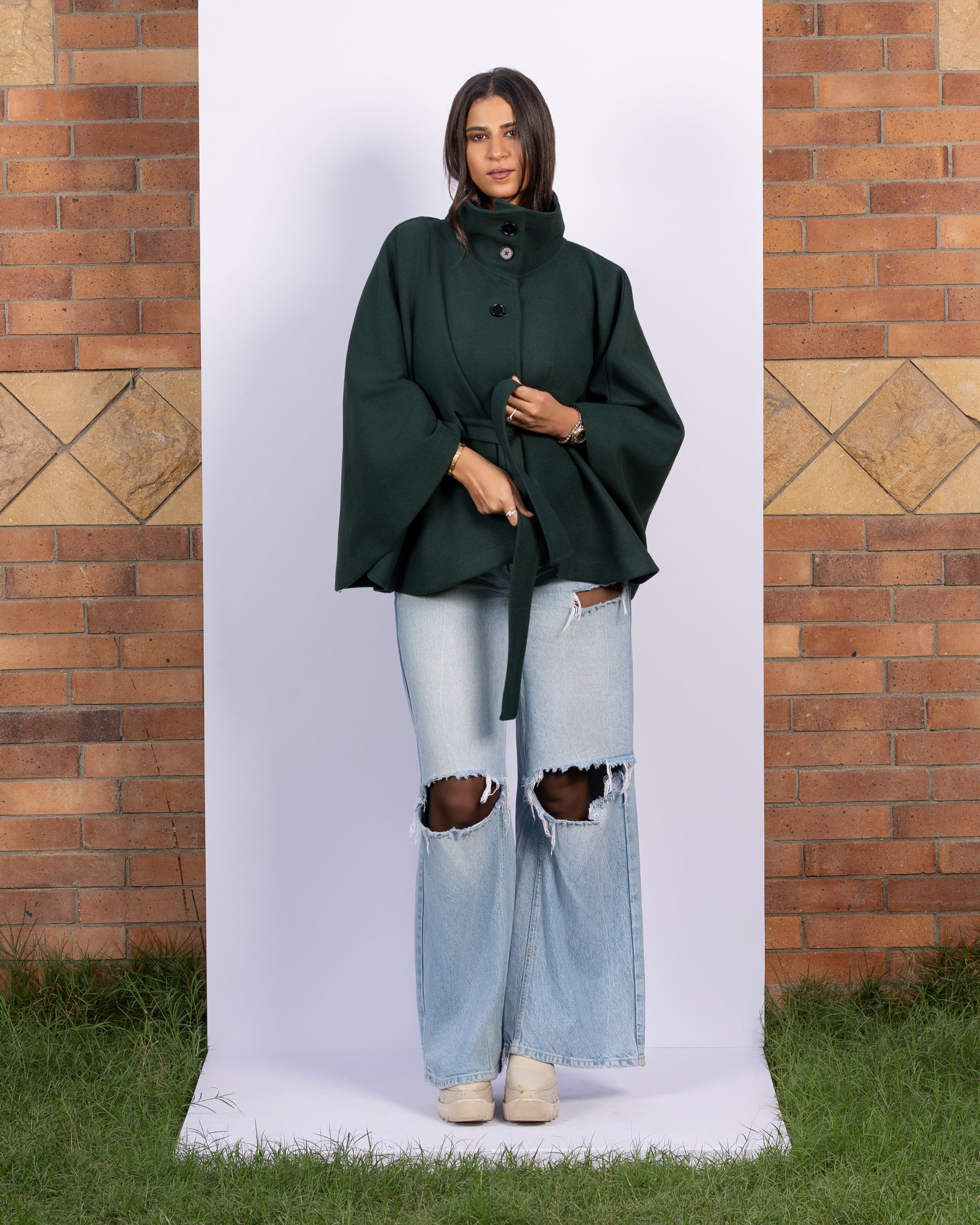 THE CAPE NEW EDITION - FOREST GREEN