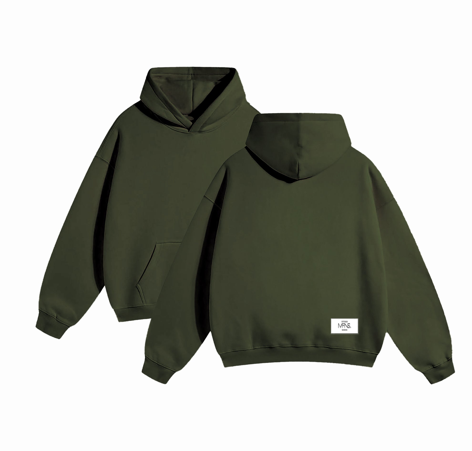 CLOUD HOODIE - DARK GREEN