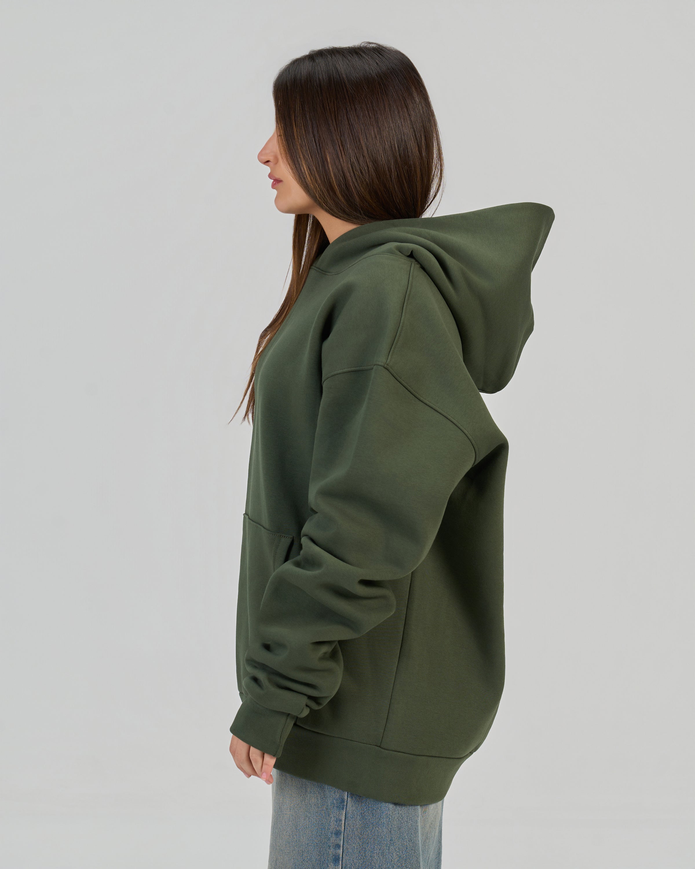 CLOUD HOODIE - DARK GREEN