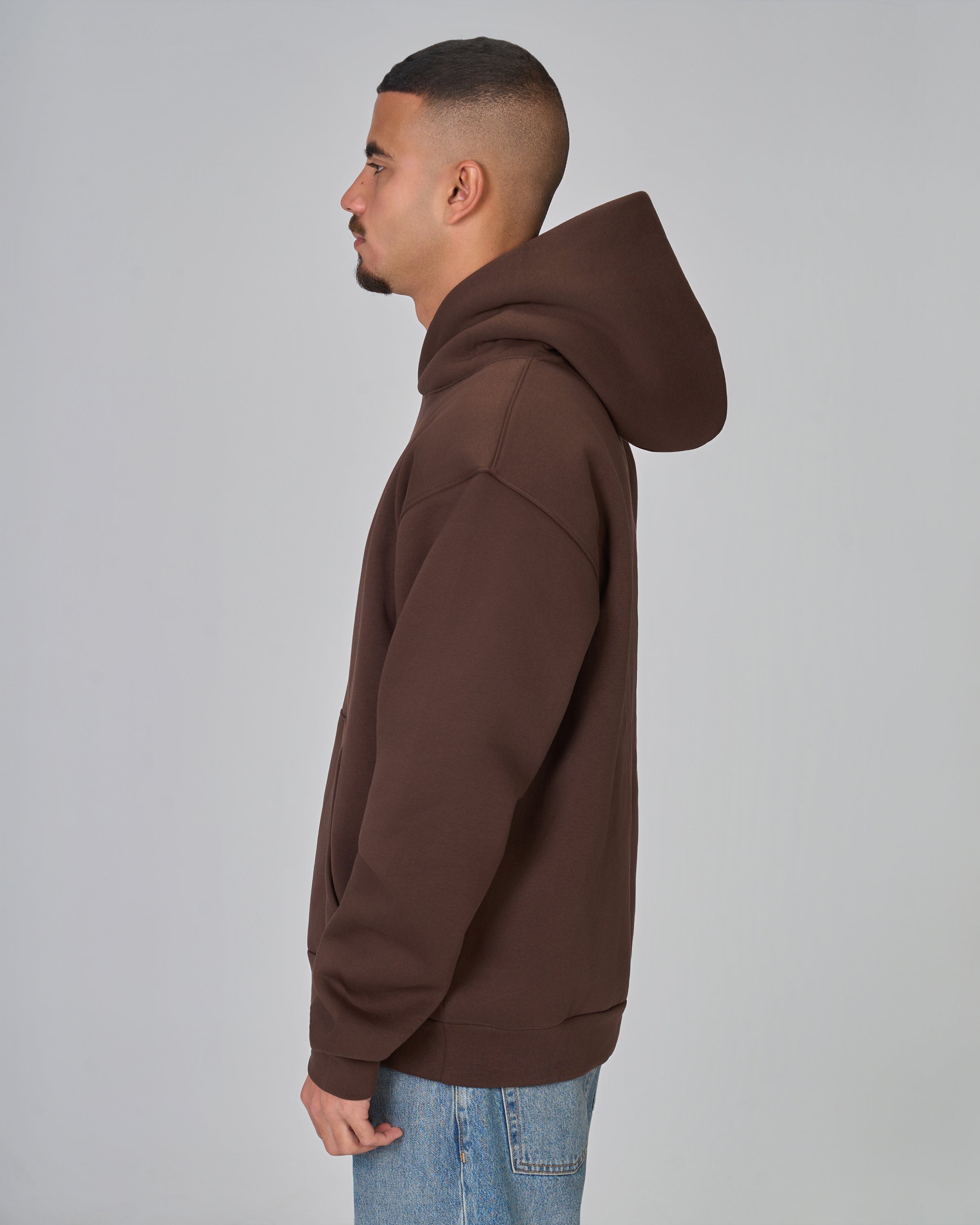 CLOUD HOODIE - CHOCOLATE BROWN