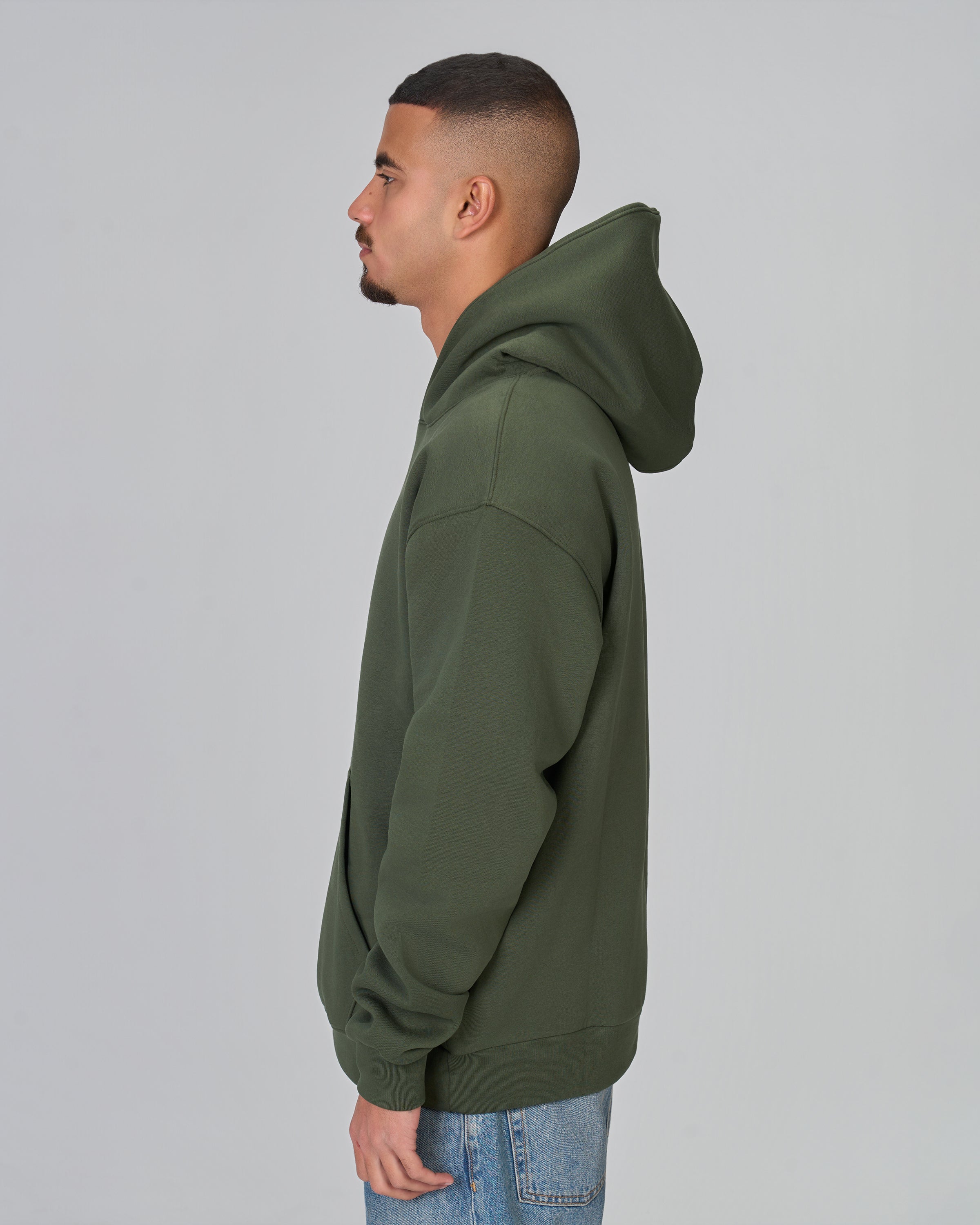 CLOUD HOODIE - DARK GREEN