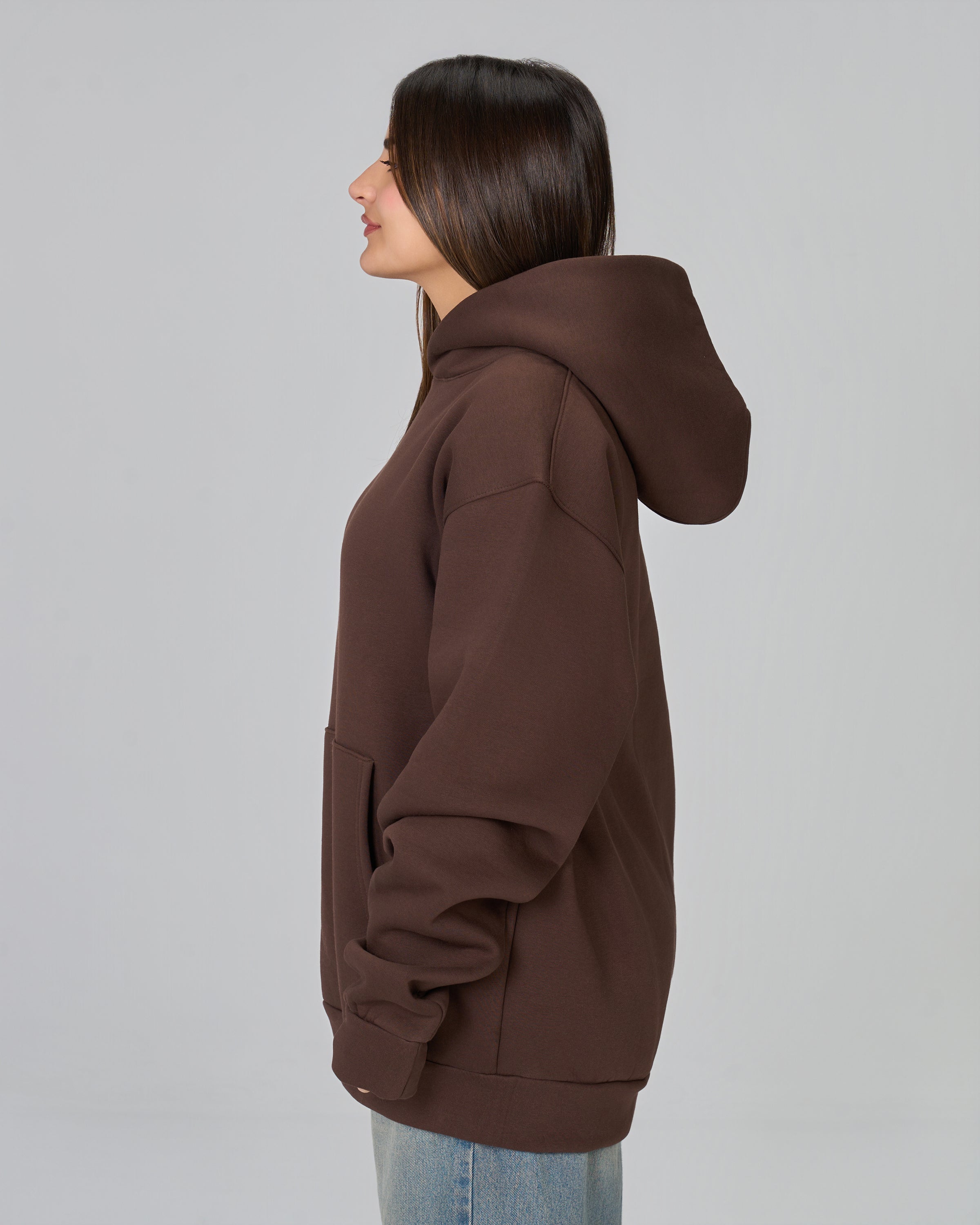 CLOUD HOODIE - CHOCOLATE BROWN