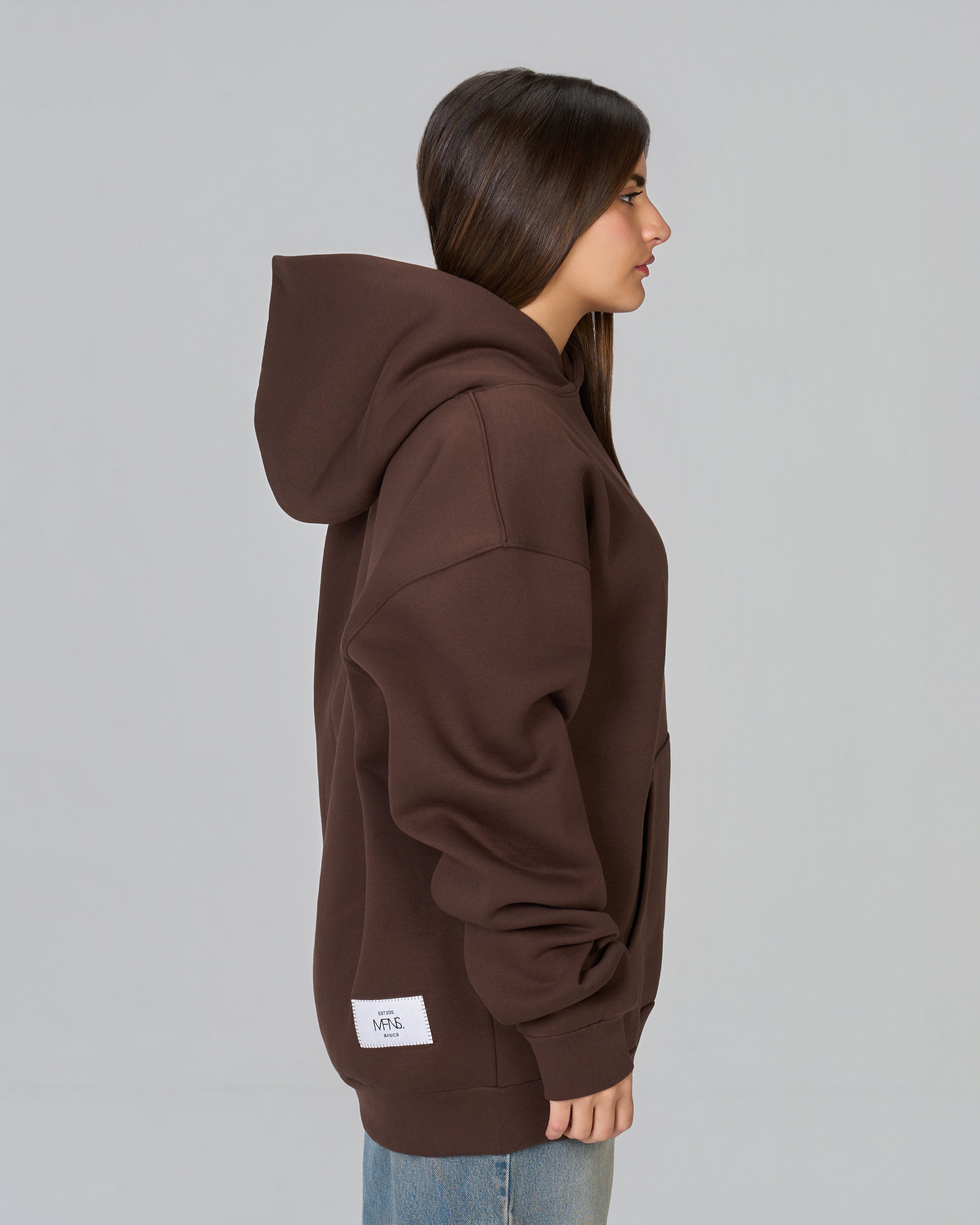 CLOUD HOODIE - CHOCOLATE BROWN