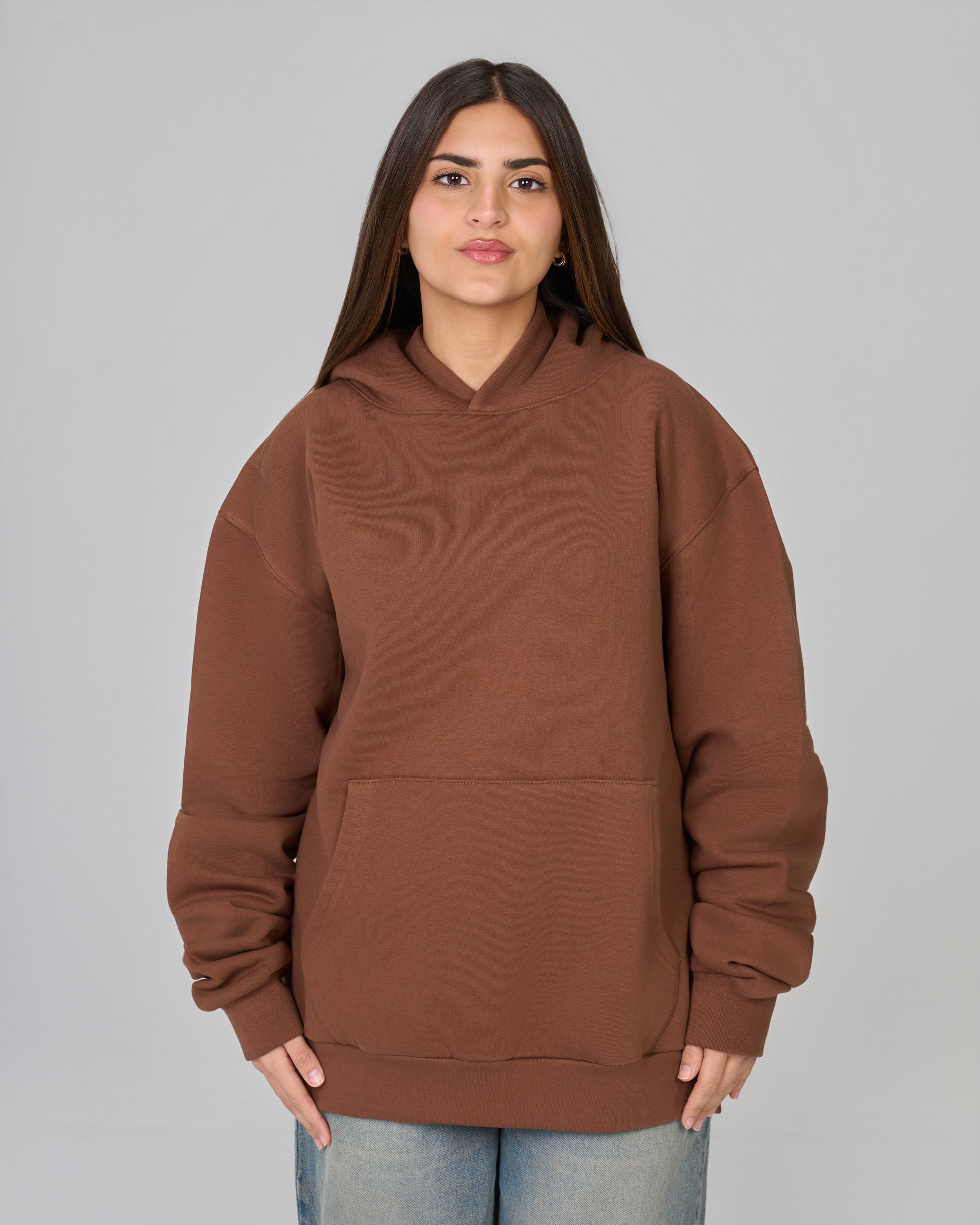 CLOUD HOODIE - BROWN