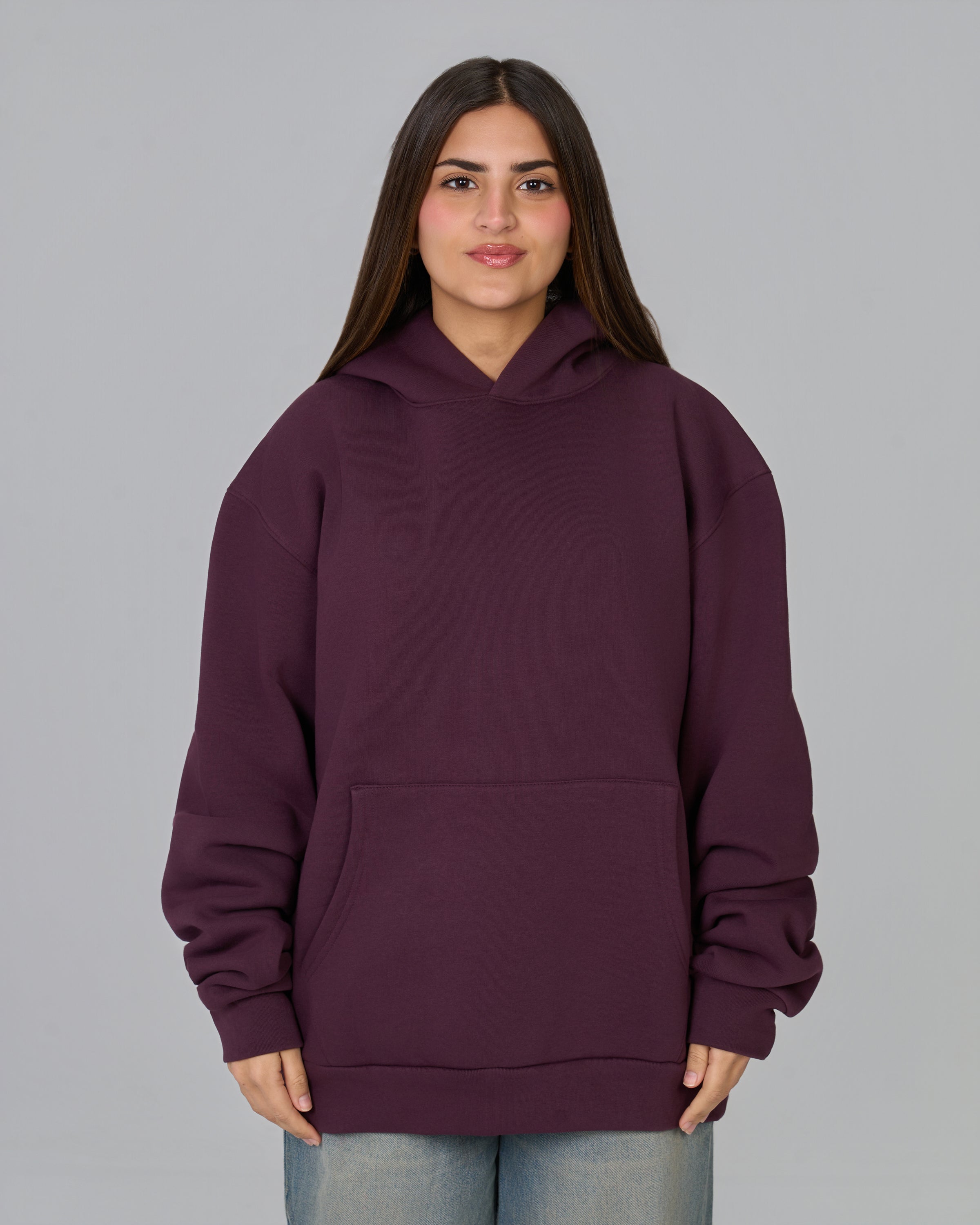 CLOUD HOODIE - BURGUNDY