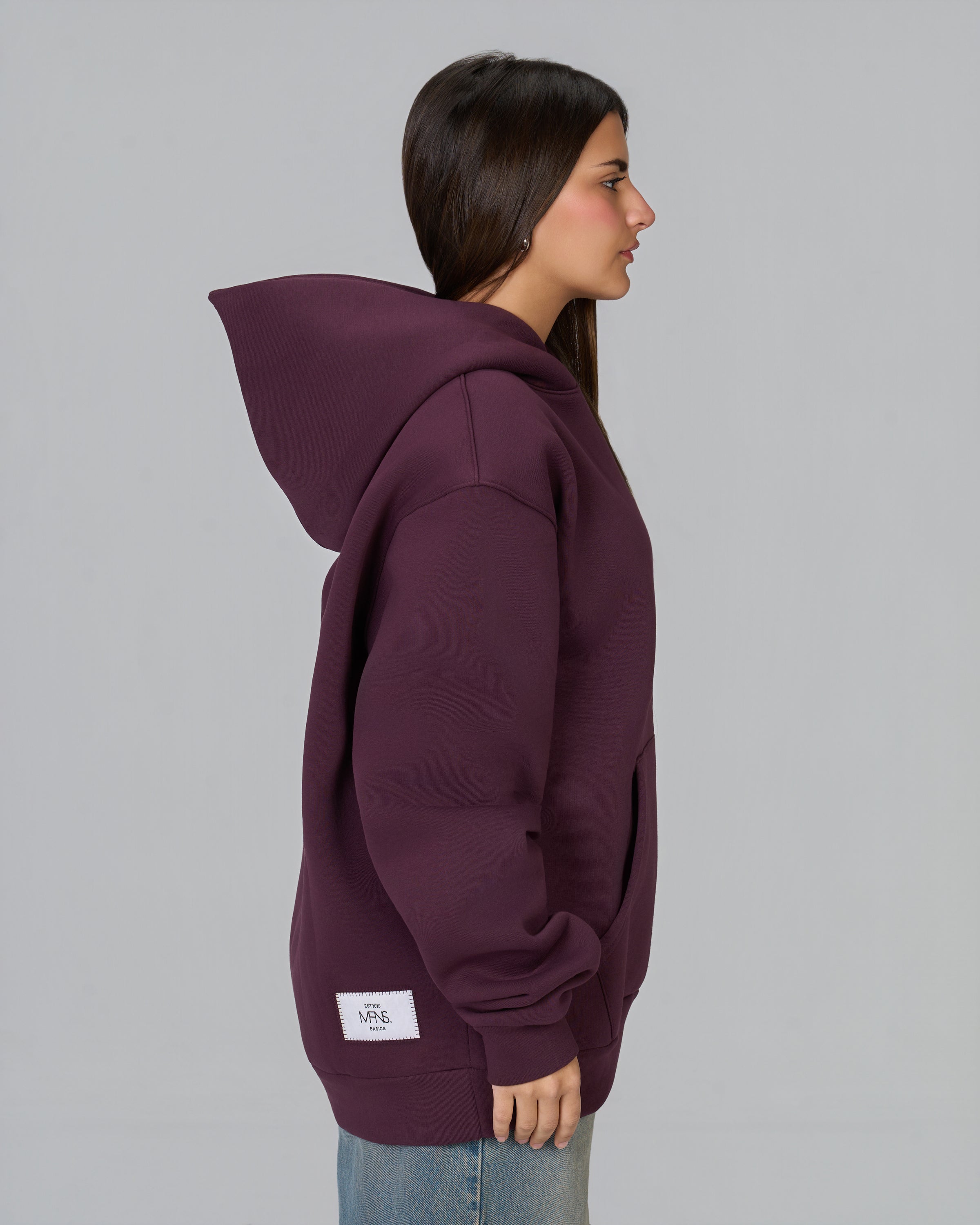 CLOUD HOODIE - BURGUNDY