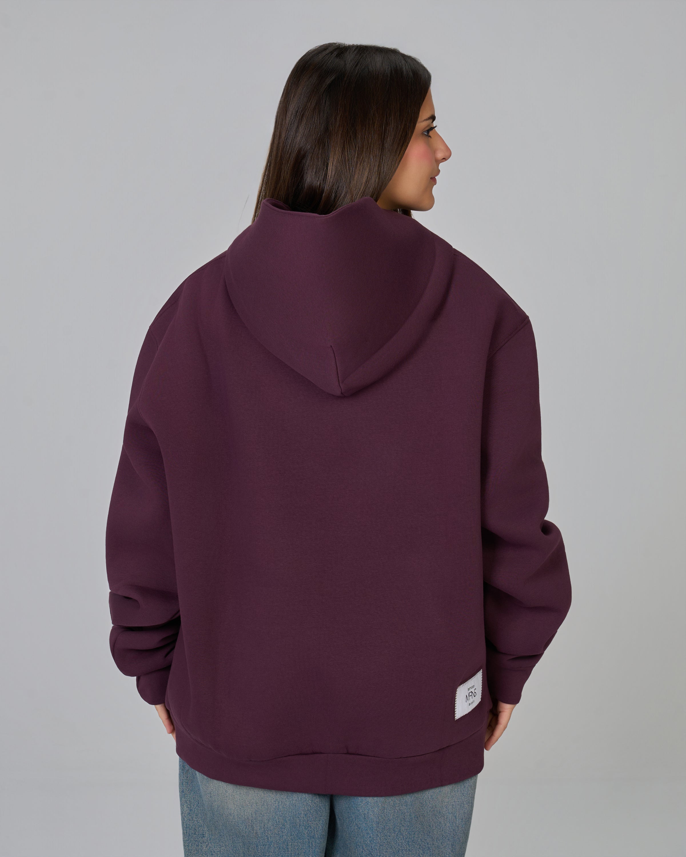 CLOUD HOODIE - BURGUNDY